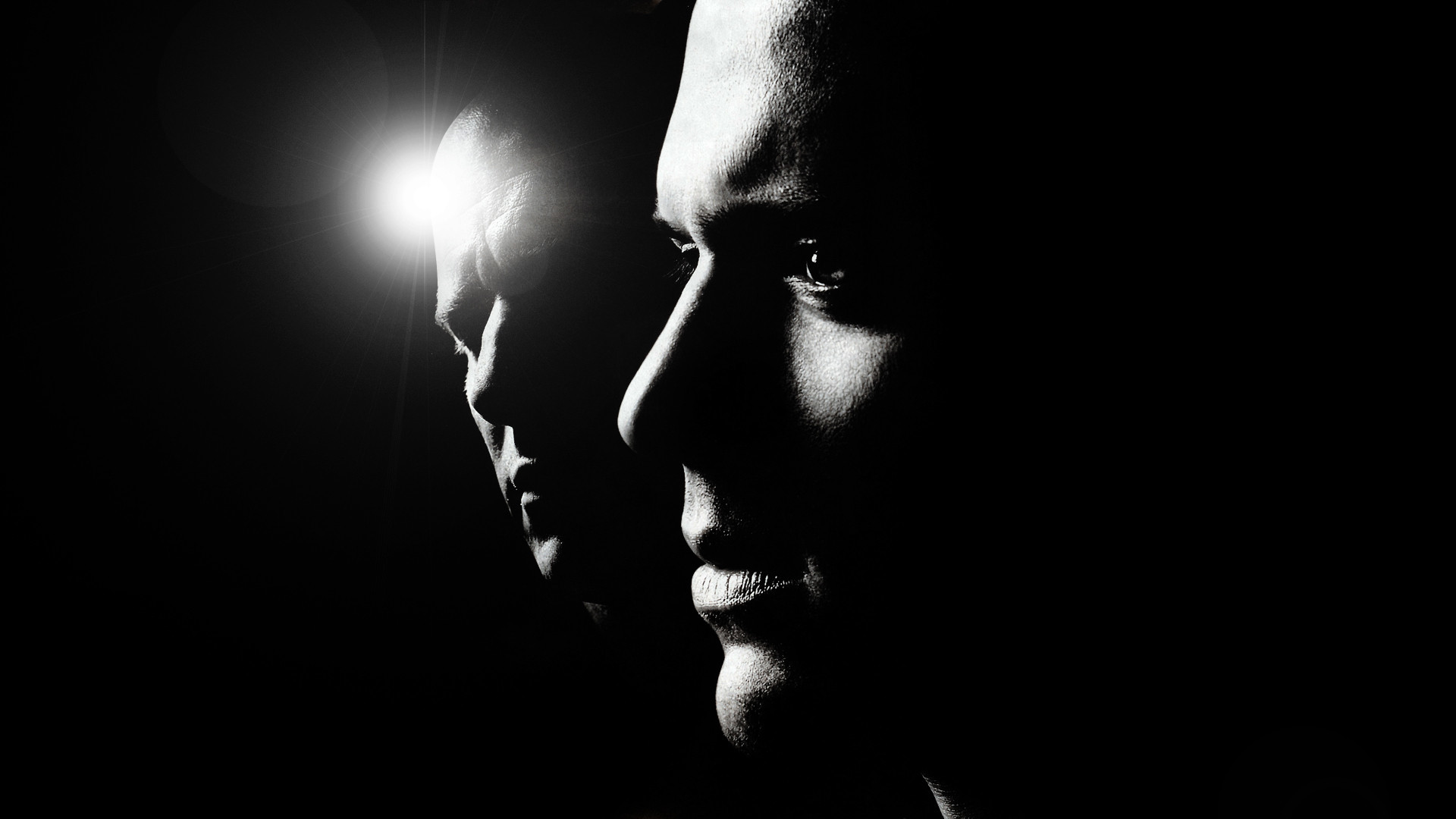 Wentworth Miller in black and white HD Wallpaper