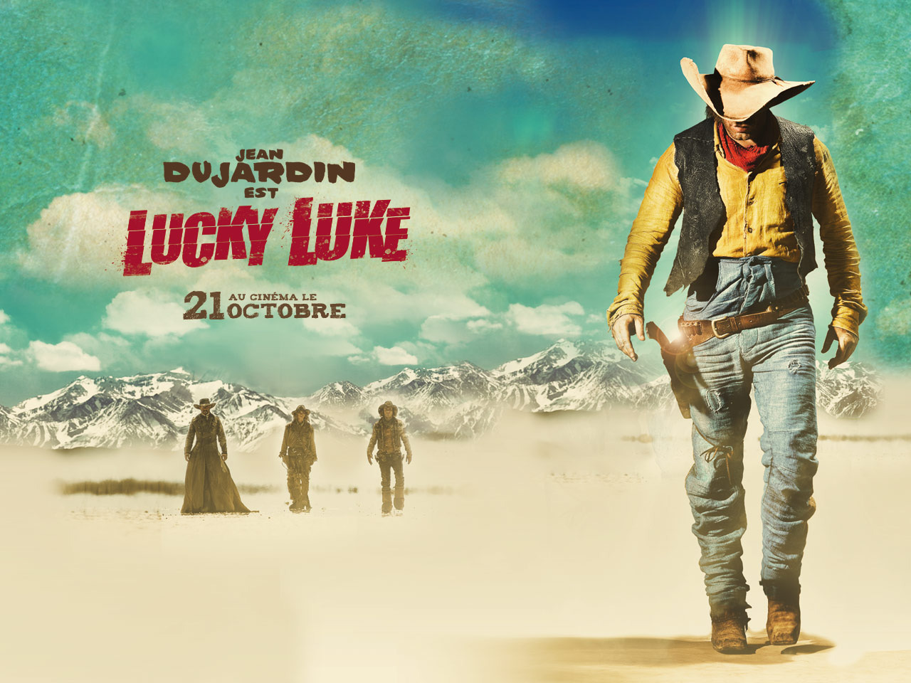 Jean Dujardin is Lucky Luke HD Wallpaper