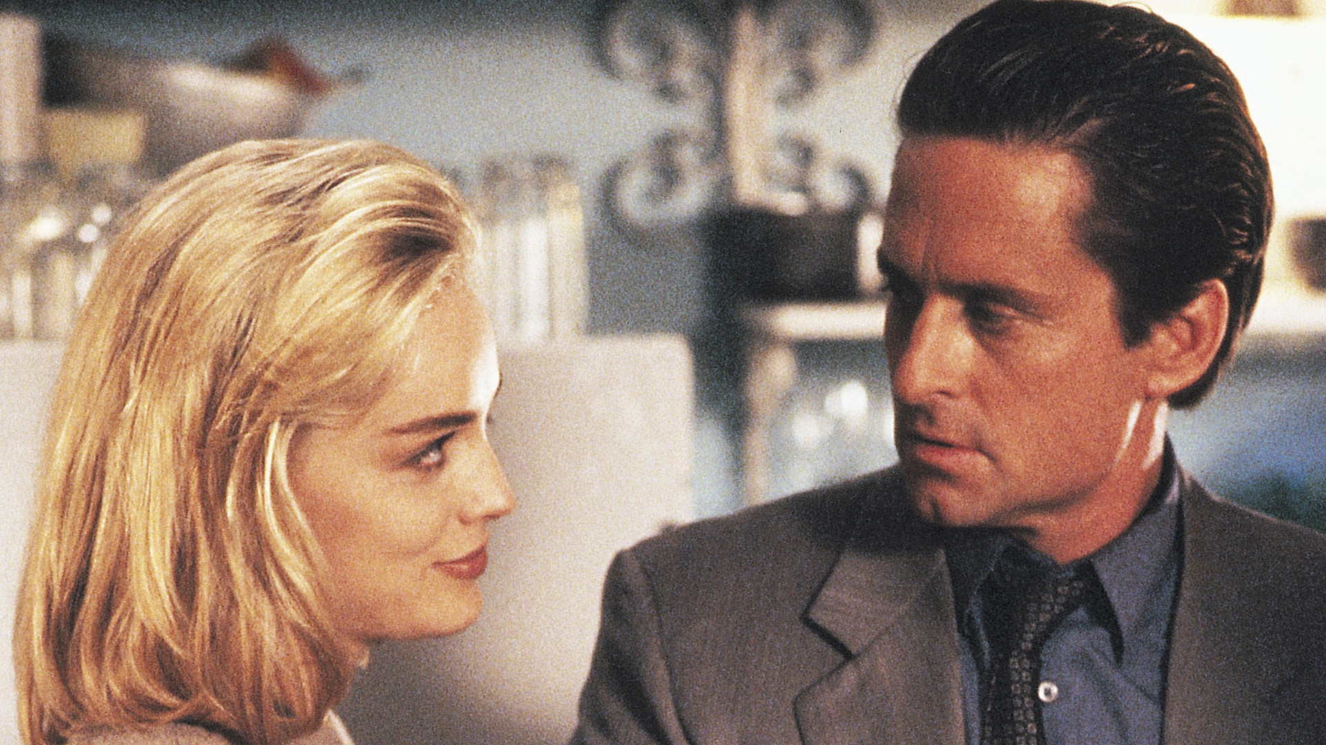 Michael Douglas and Sharon Stone HD Wallpaper