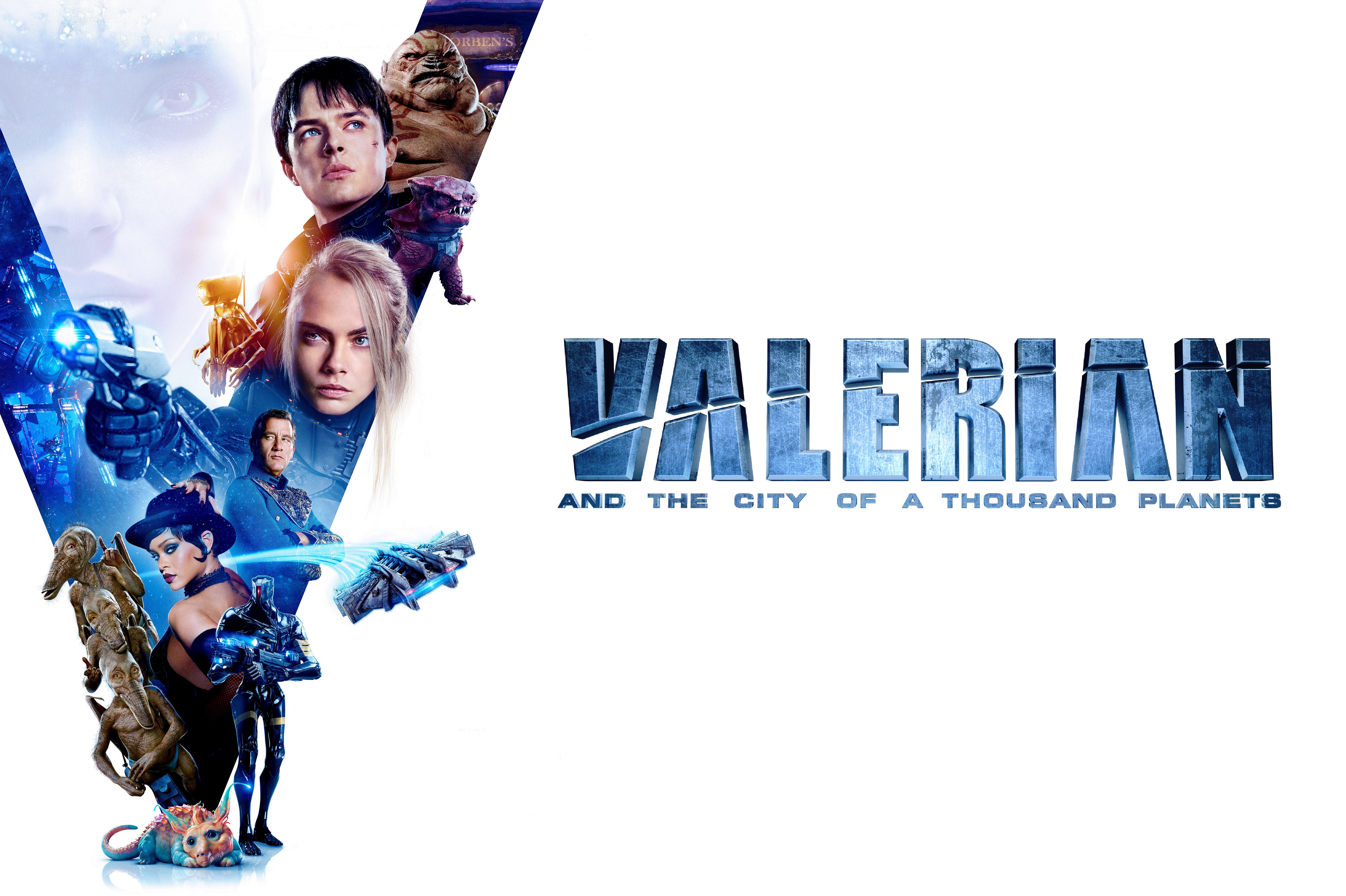 Valerian and the City of a Thousand Planets Movie Poster HD Wallpaper