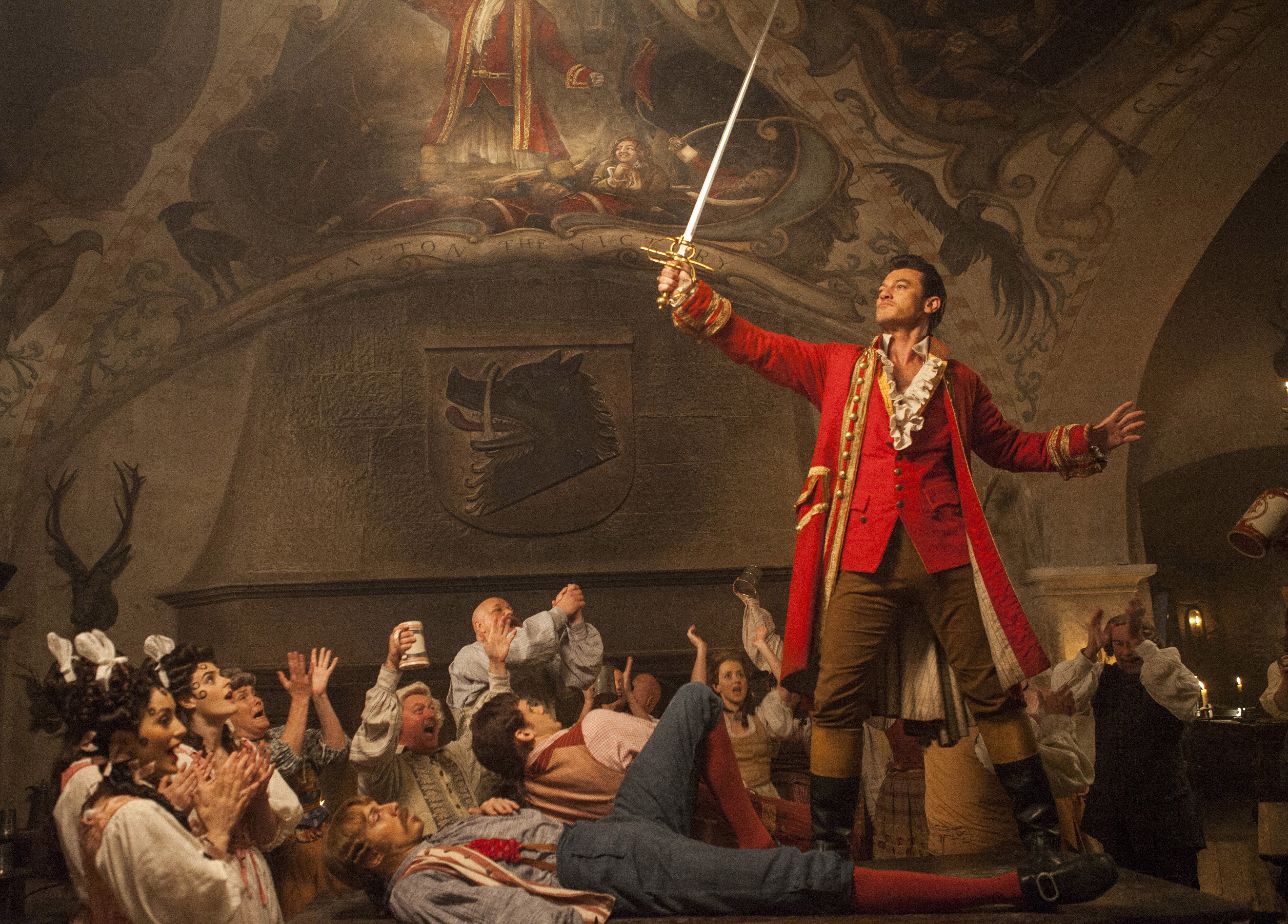 Gaston from Beauty and the Beast HD Wallpaper