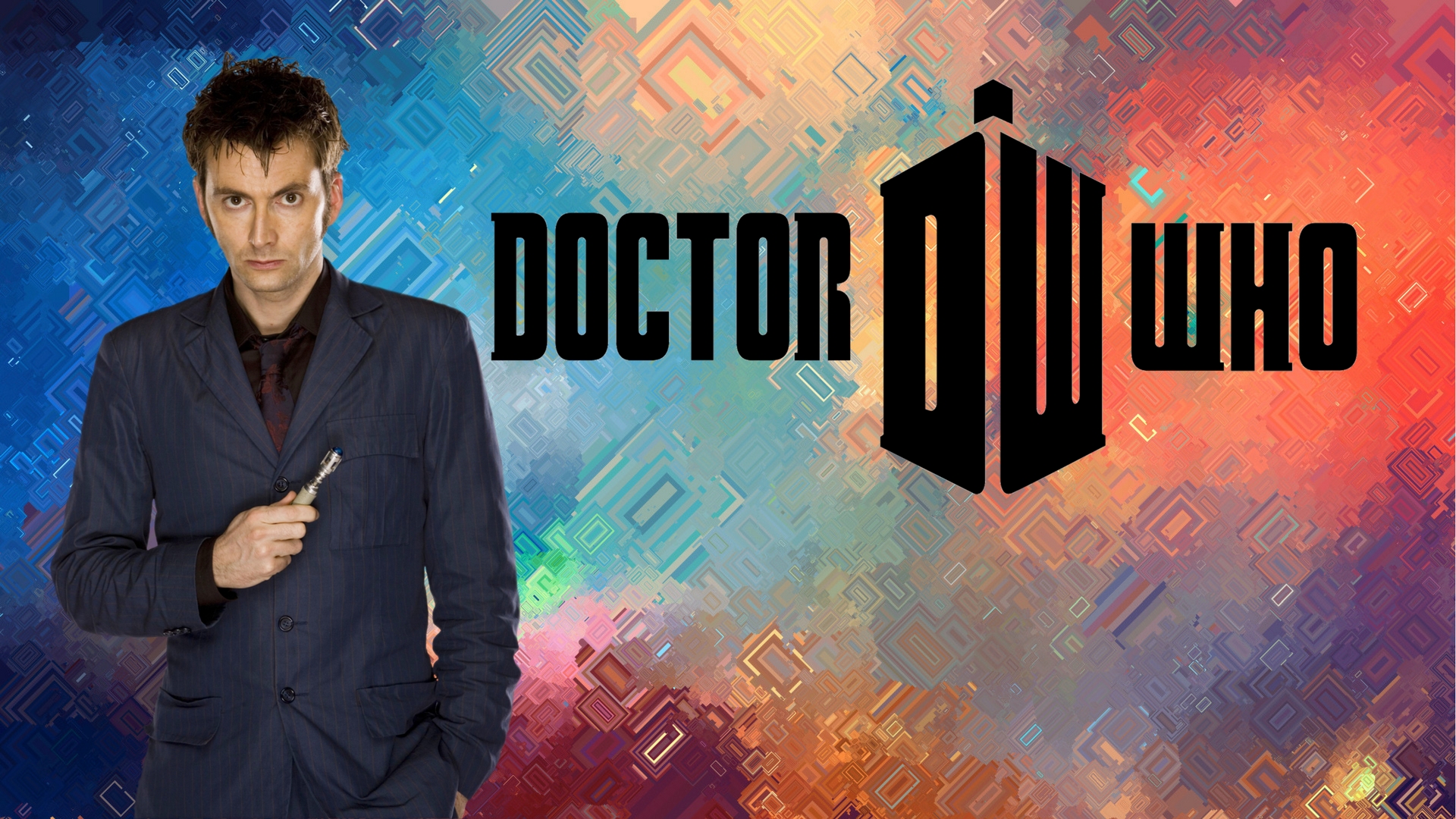 David Tennant as The Doctor from Doctor Who HD Wallpaper
