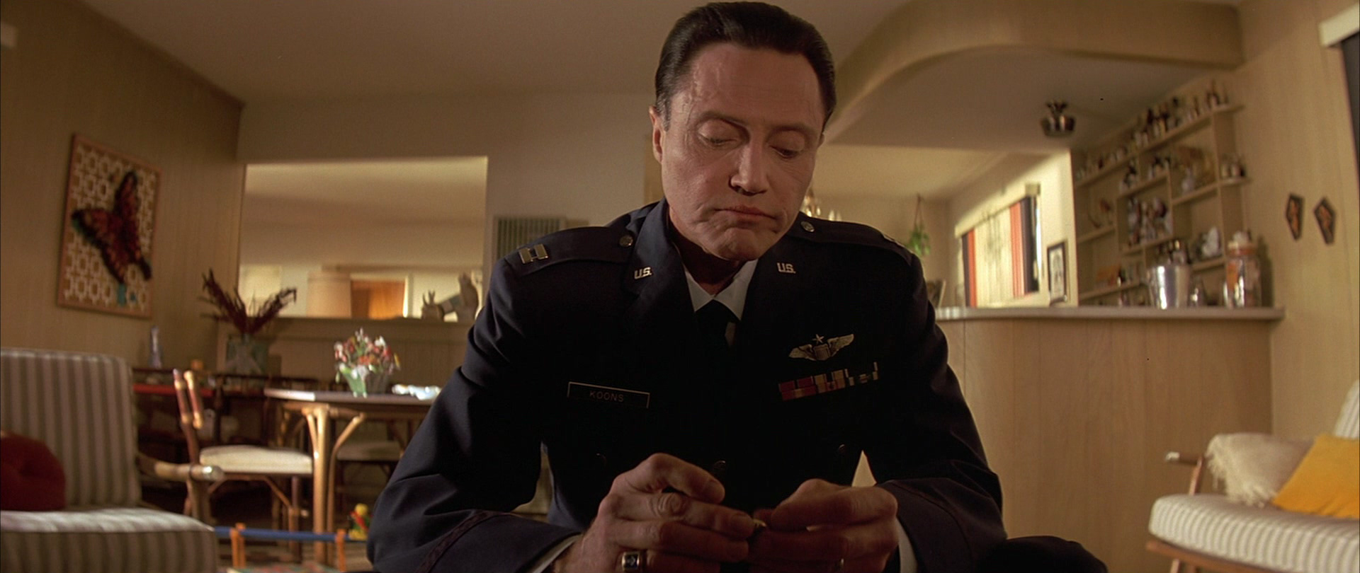 Christopher Walken in military uniform HD Wallpaper