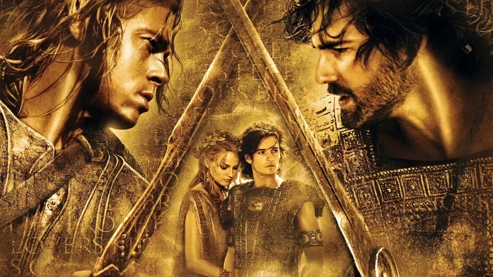 Troy movie poster with Eric Bana HD Wallpaper
