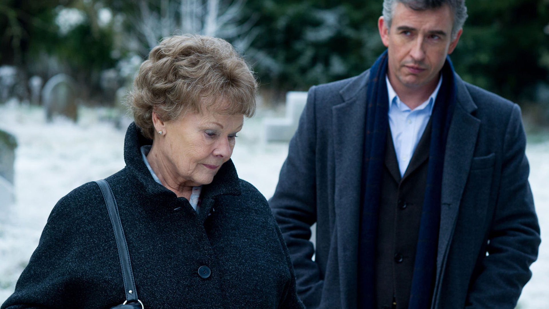 Judi Dench and Steve Coogan in Philomena HD Wallpaper