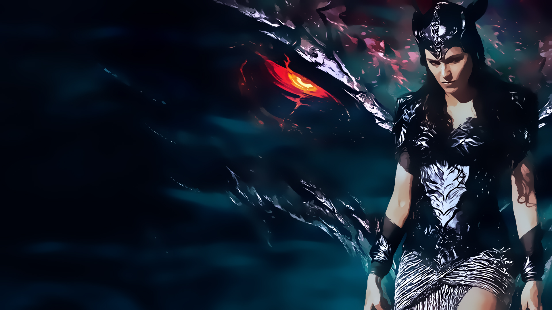 Lucy Lawless as Xena Warrior Princess HD Wallpaper