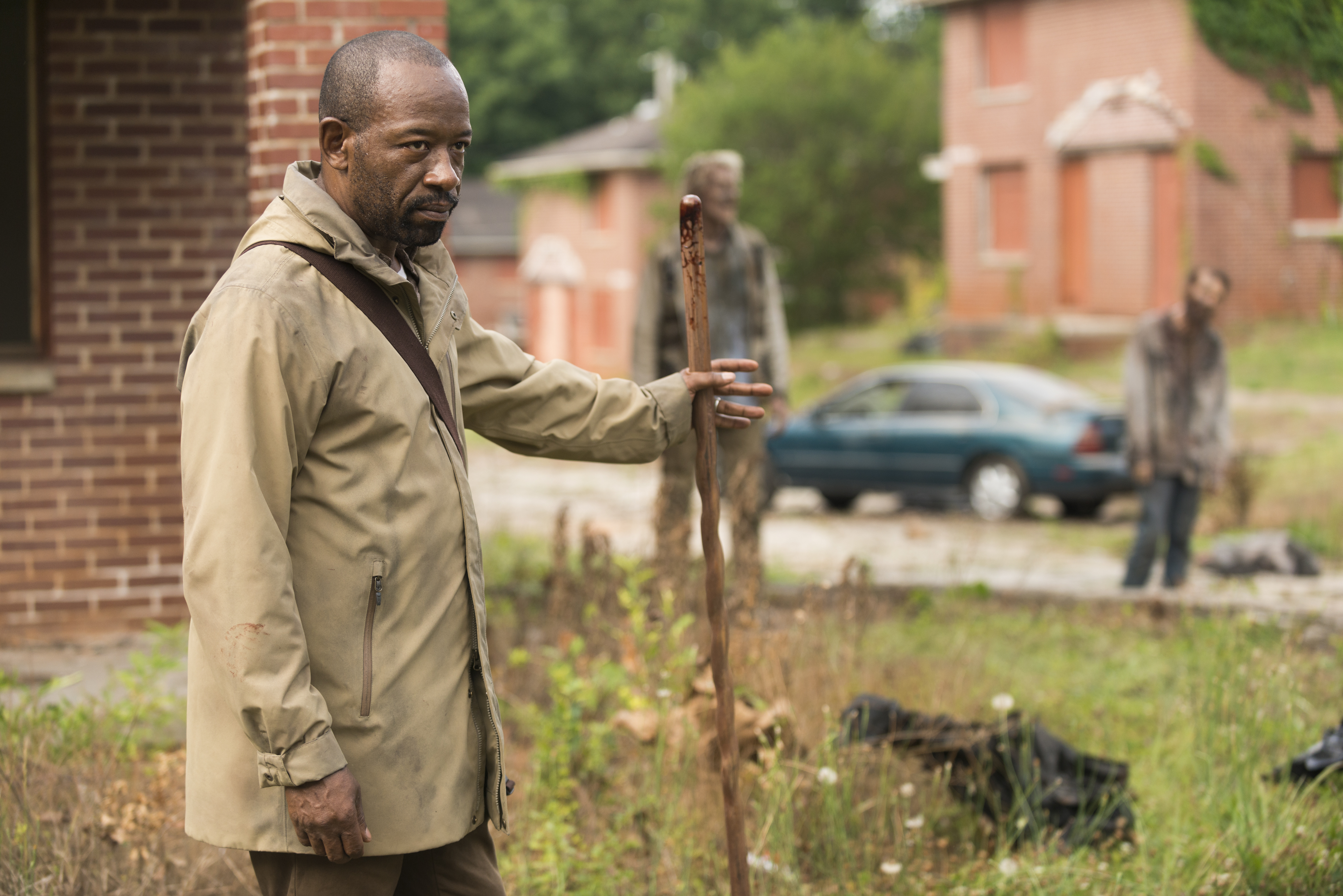 Morgan Jones from The Walking Dead with walkers HD Wallpaper