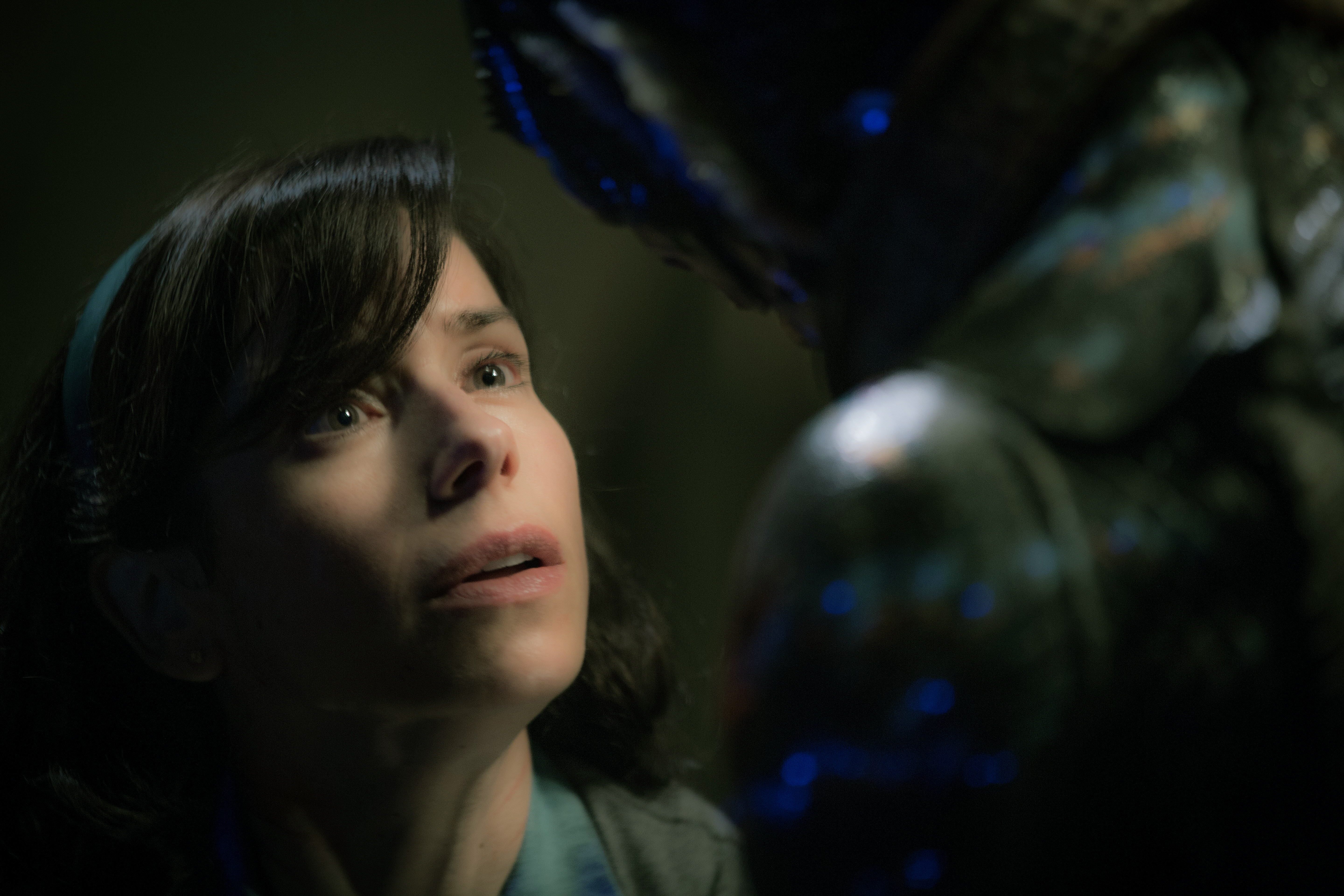 Sally Hawkins and Amphibian Man from The Shape of Water HD Wallpaper