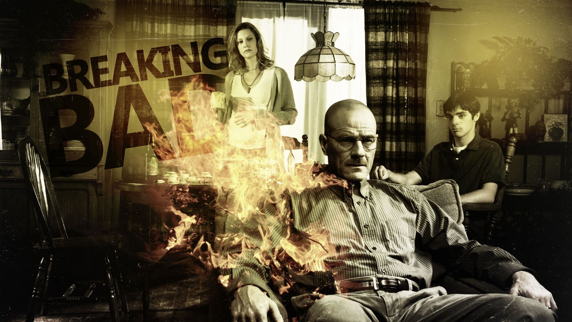 Breaking Bad: Walter White, Skyler White, Jesse Pinkman HD Wallpaper