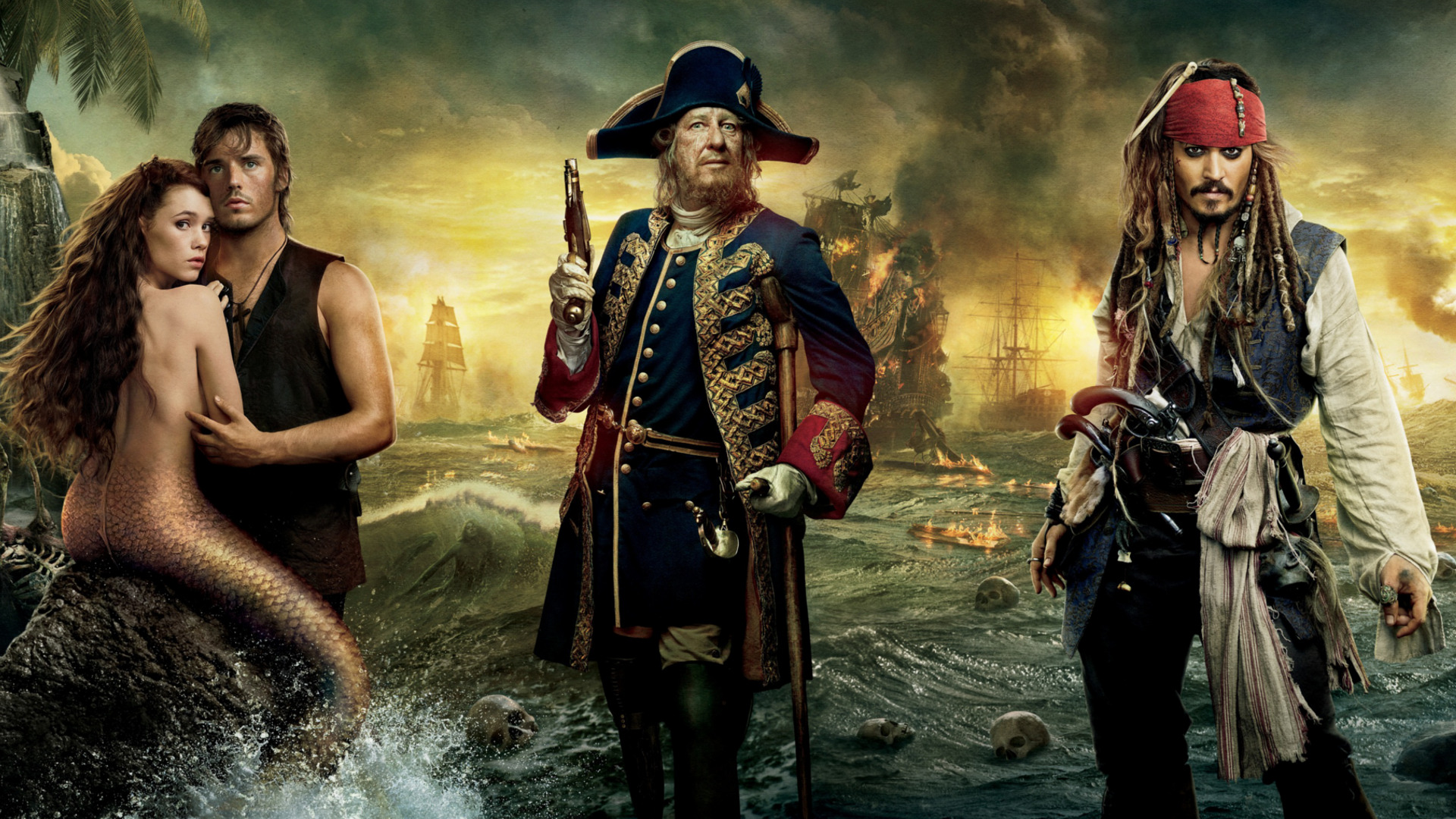 Pirates of the Caribbean: On Stranger Tides HD Wallpaper