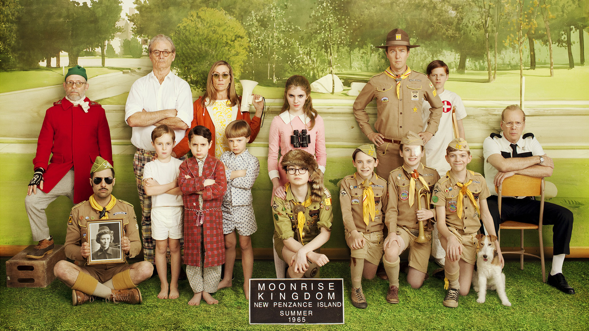 Moonrise Kingdom Cast Photo HD Wallpaper