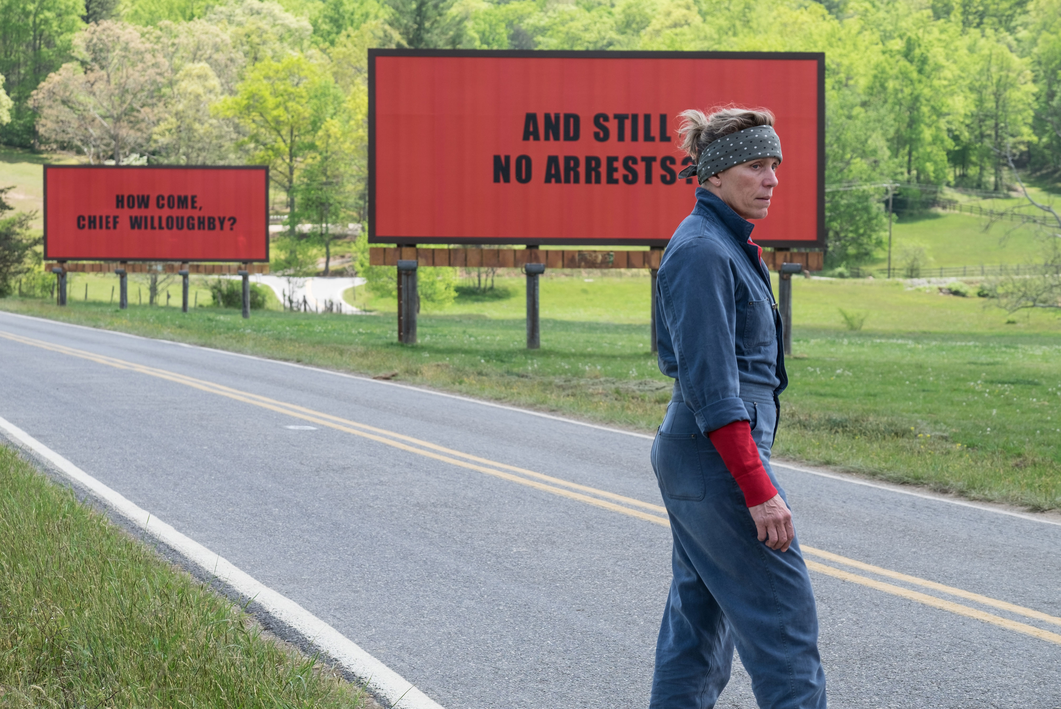 Frances McDormand in Three Billboards Outside Ebbing, Missouri HD Wallpaper