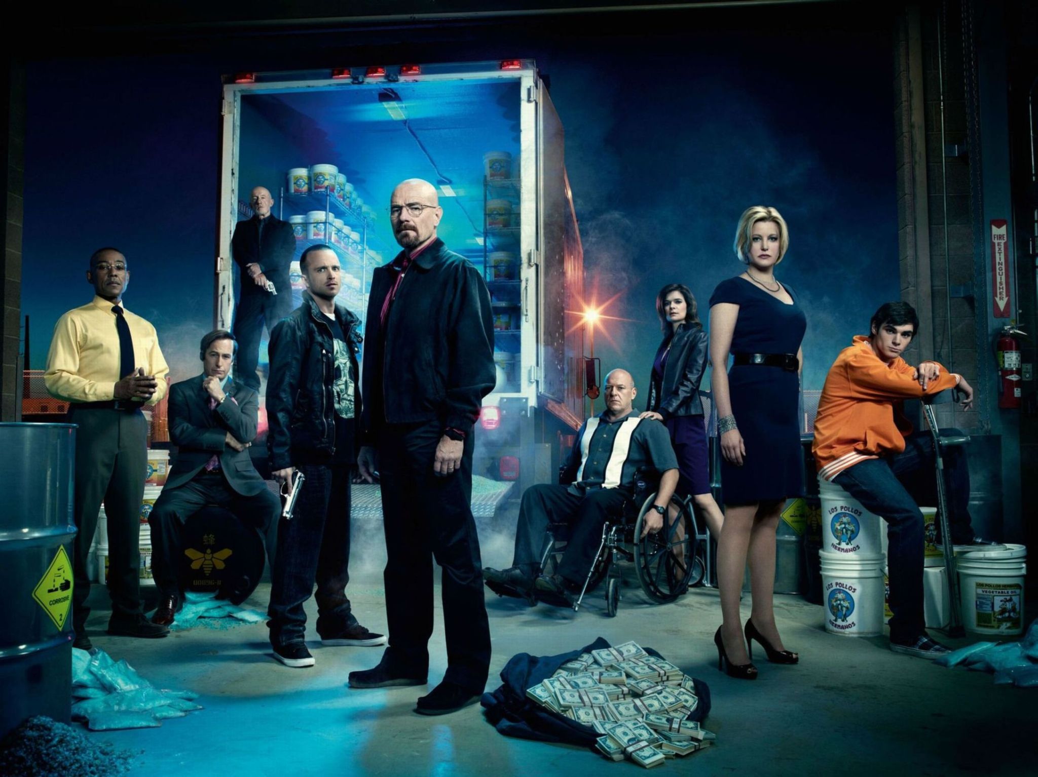 Breaking Bad Cast HD Wallpaper