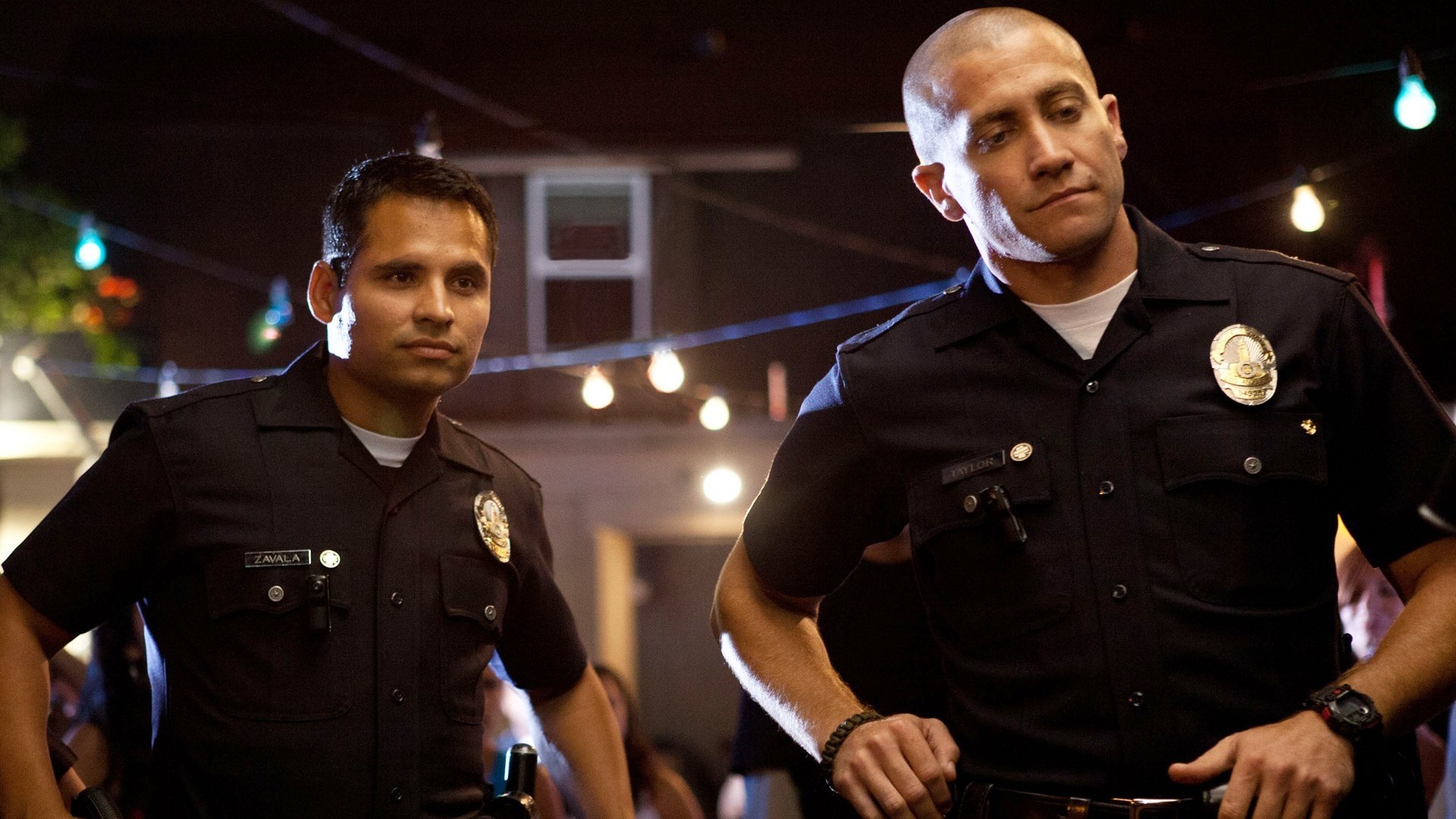 Officers Zavala and Jake Gyllenhaal from End of Watch HD Wallpaper