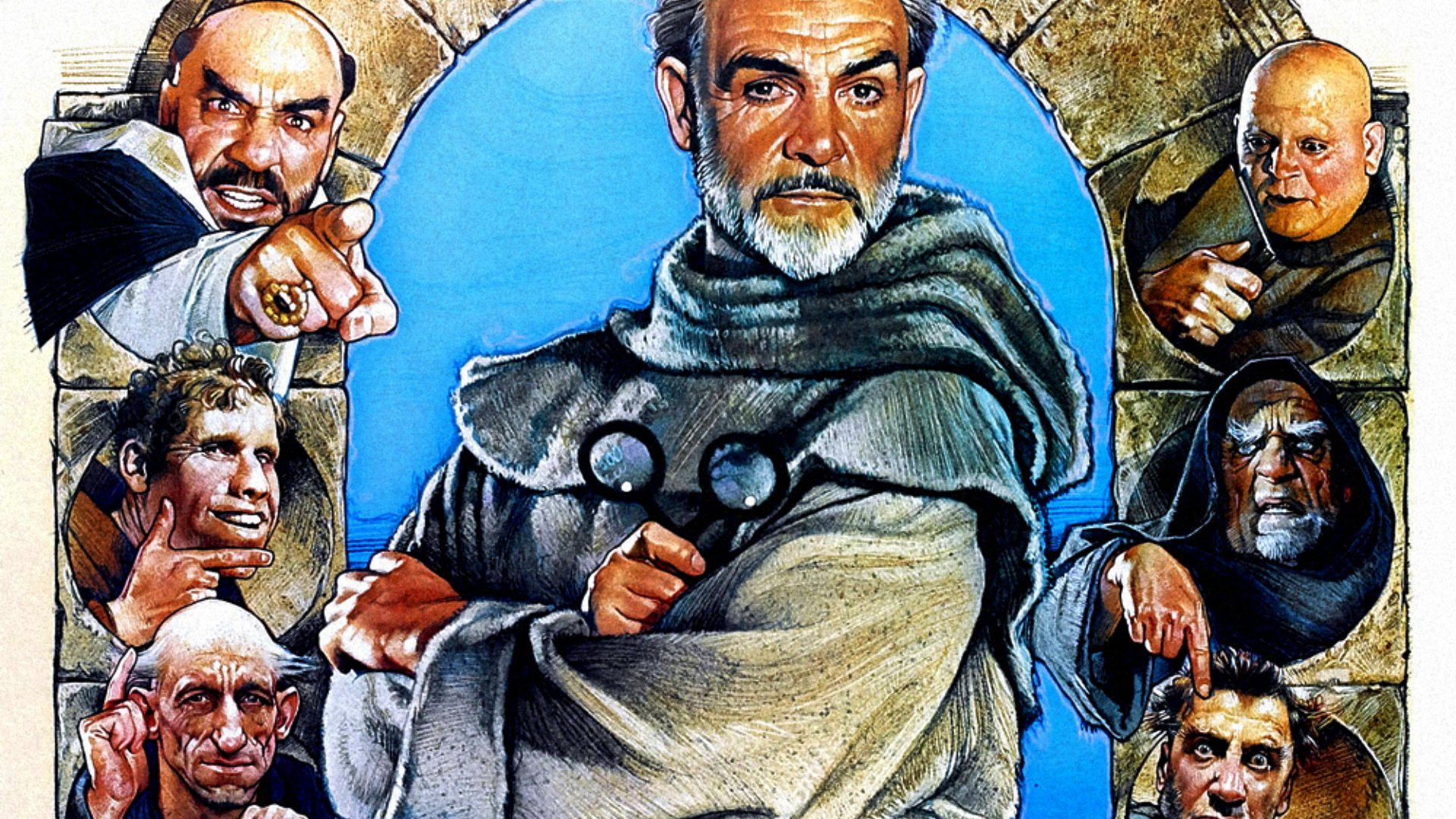 Sean Connery as William of Baskerville in The Name of the Rose HD Wallpaper