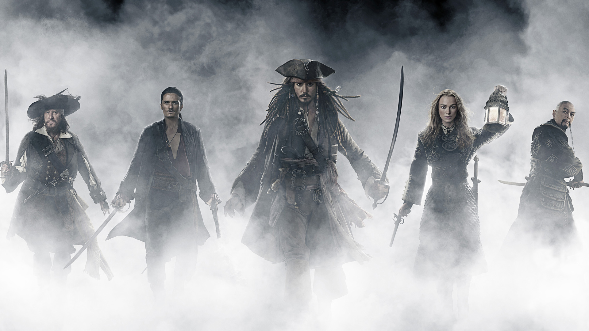 Pirates from Pirates of the Caribbean HD Wallpaper