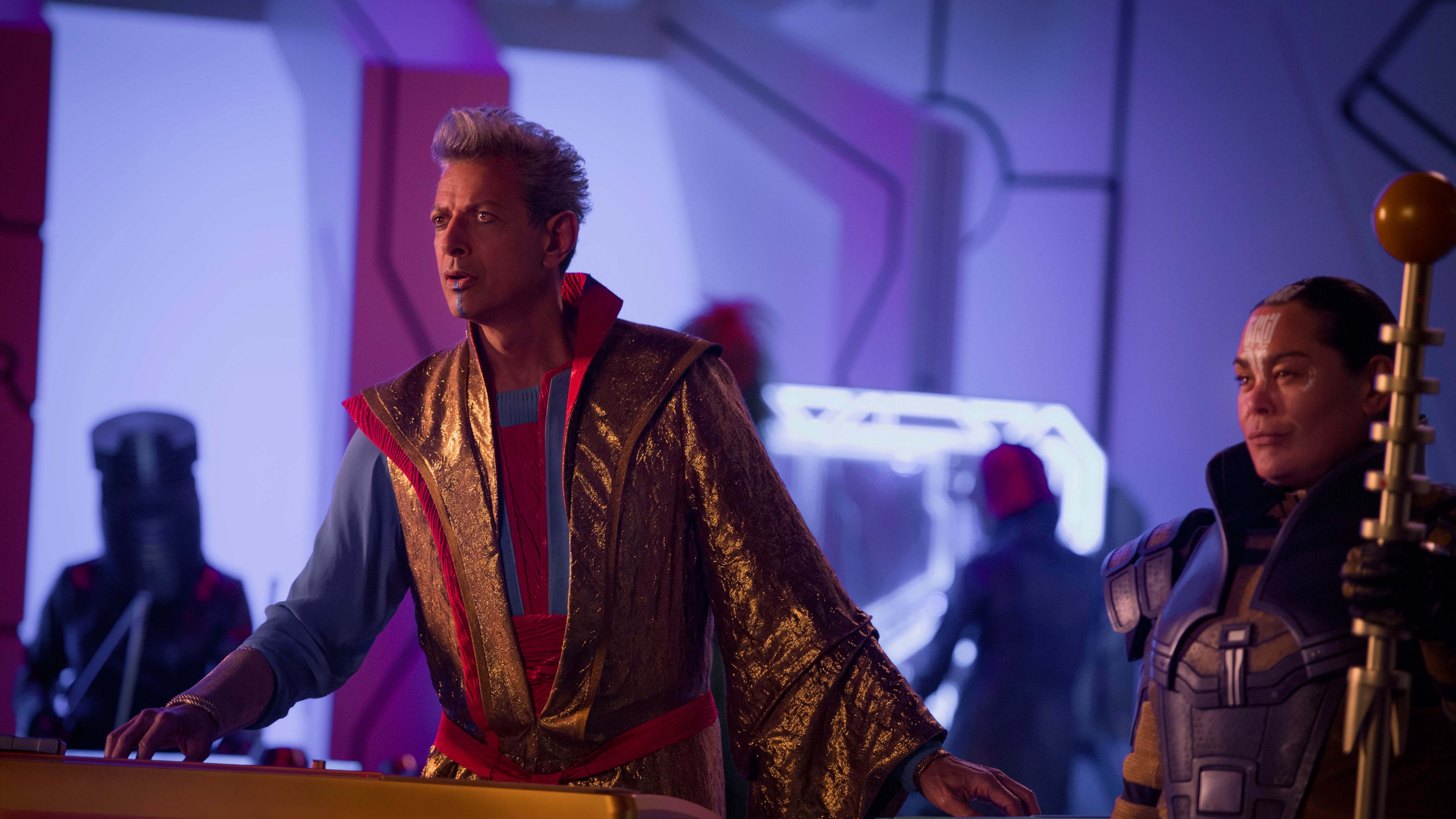 Jeff Goldblum as Grandmaster in Thor: Ragnarok HD Wallpaper