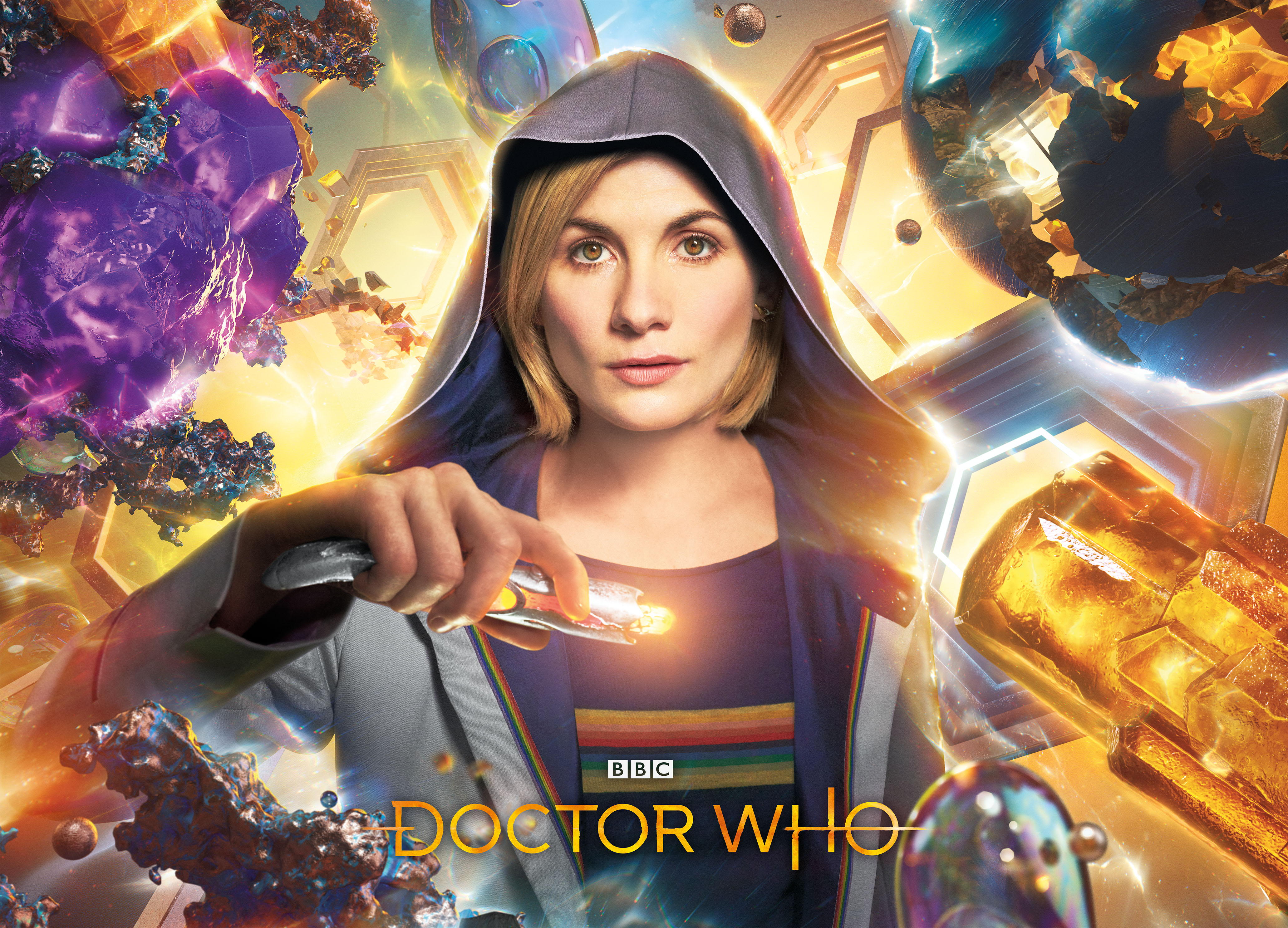 Jodie Whittaker as the Doctor from Doctor Who HD Wallpaper