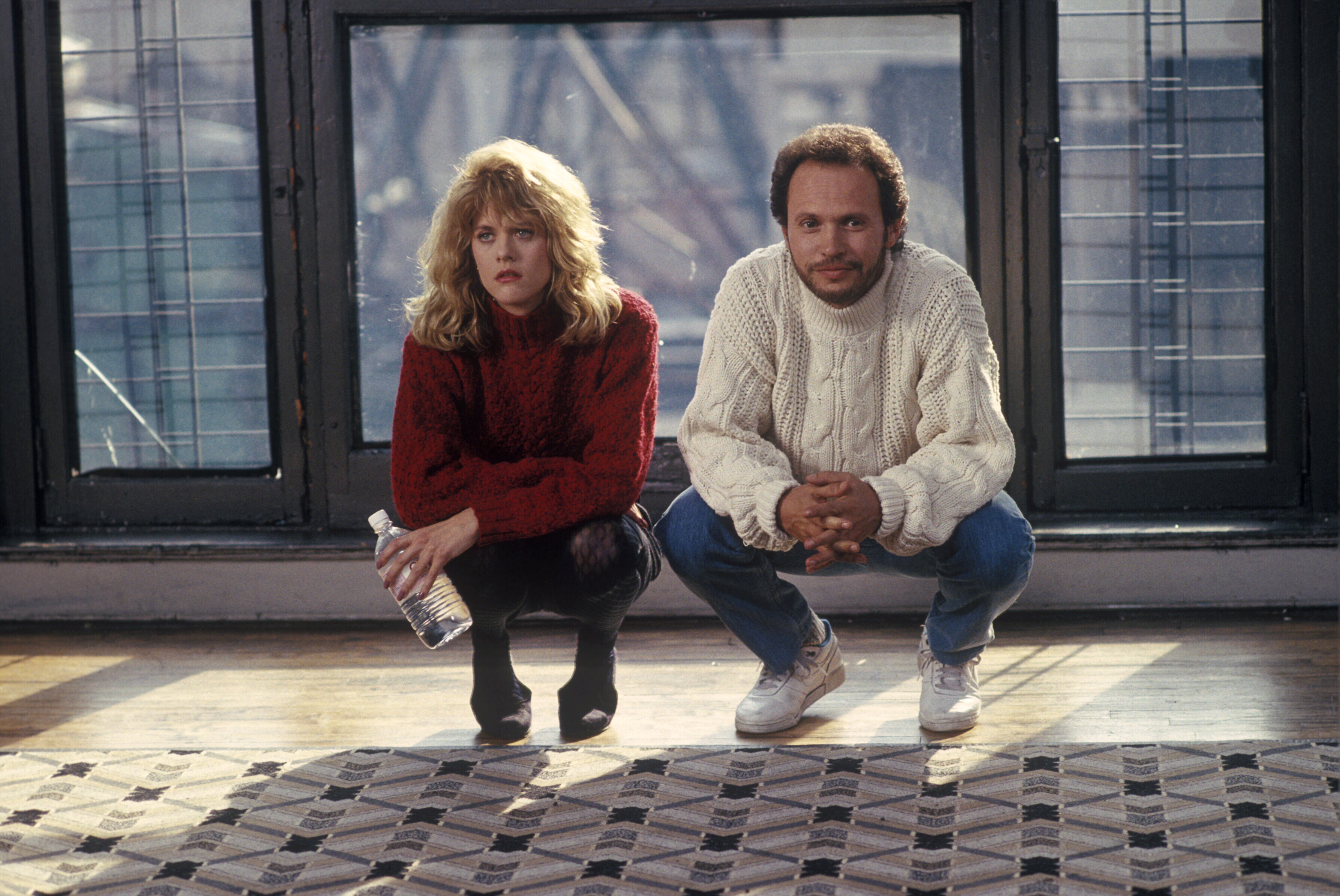 Meg Ryan and Billy Crystal in When Harry Met Sally... HD Wallpaper
