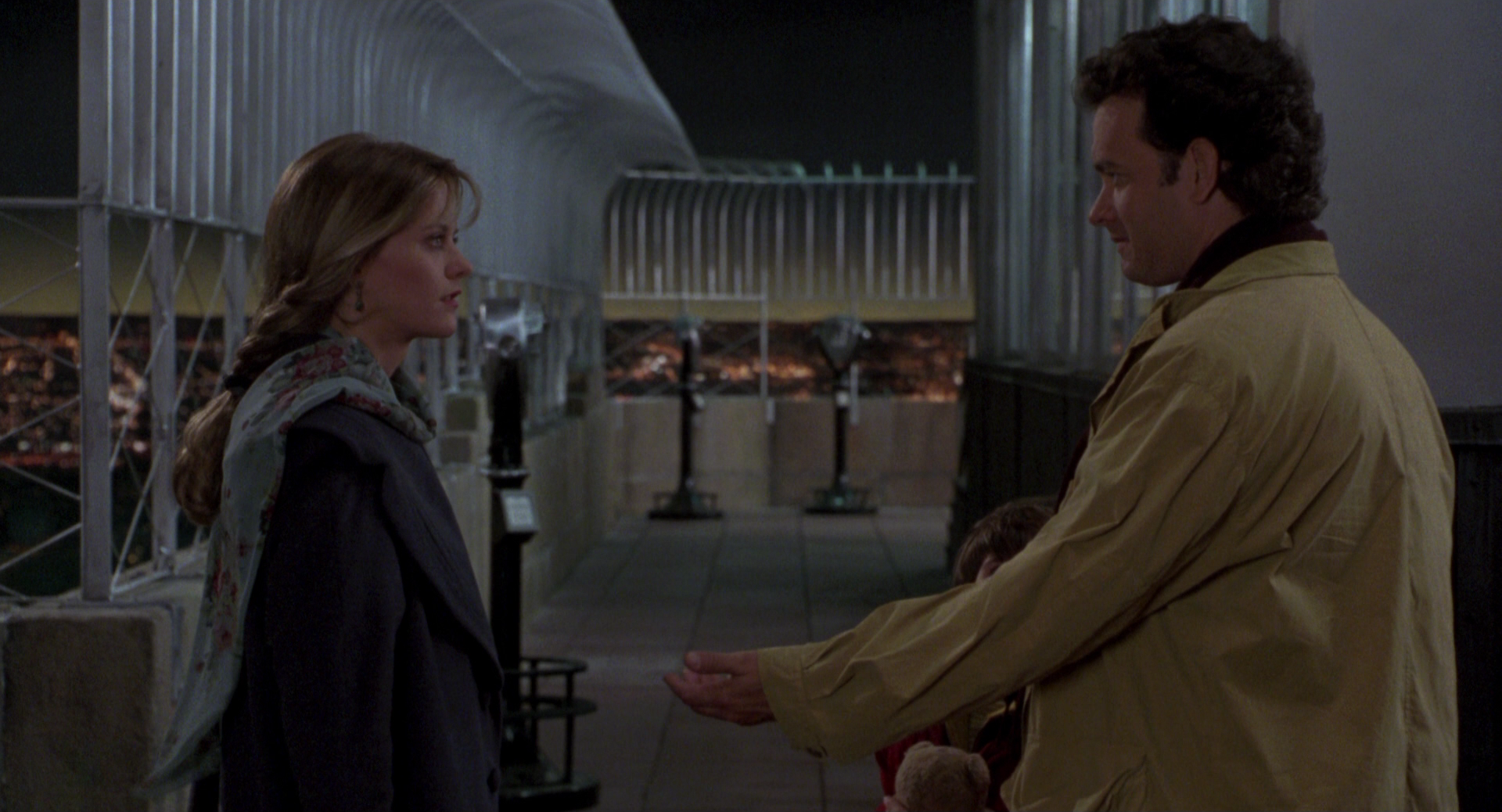 Meg Ryan and Tom Hanks on a Balcony HD Wallpaper
