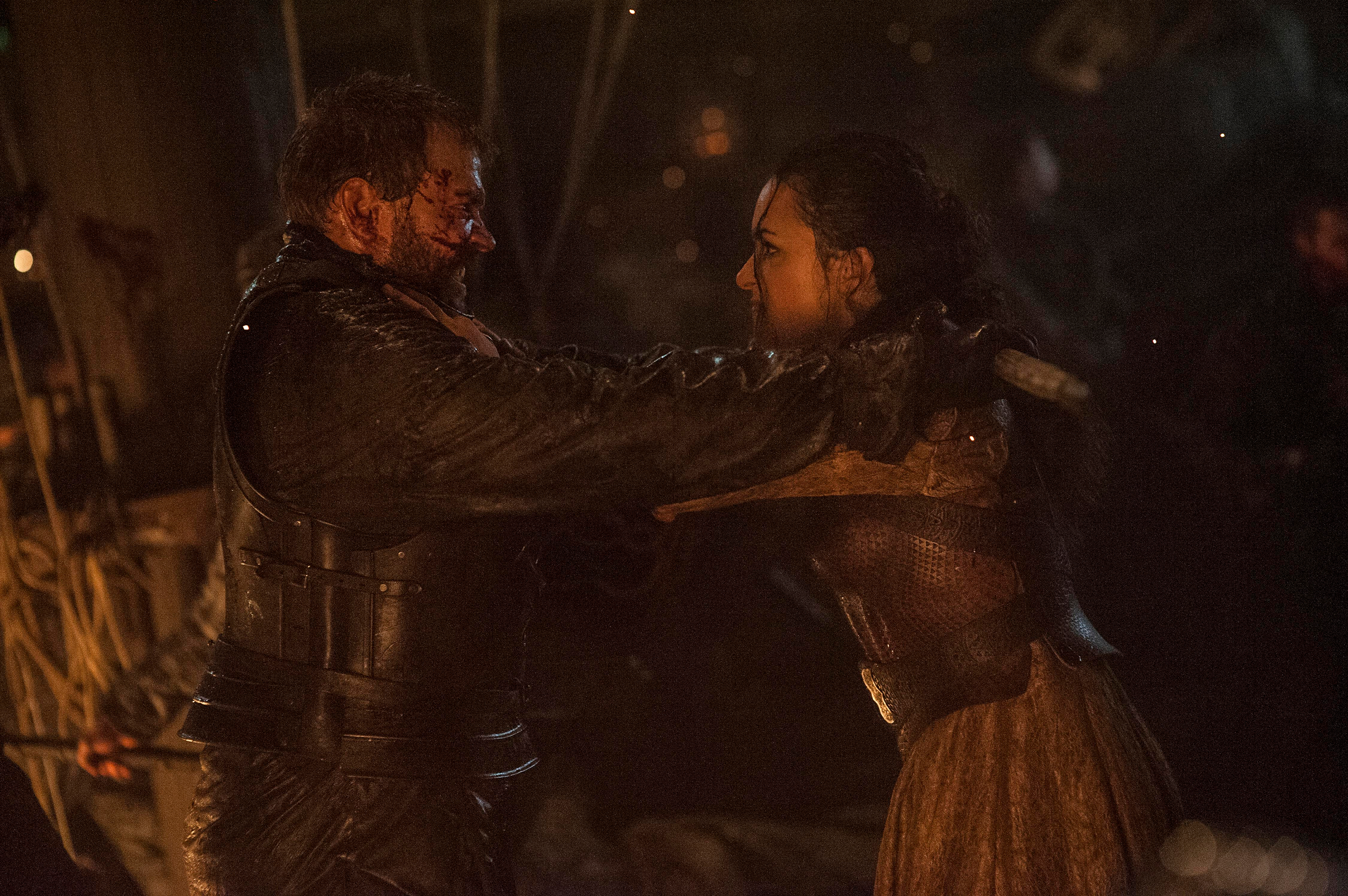 Euron Greyjoy and Yara Greyjoy from Game of Thrones HD Wallpaper