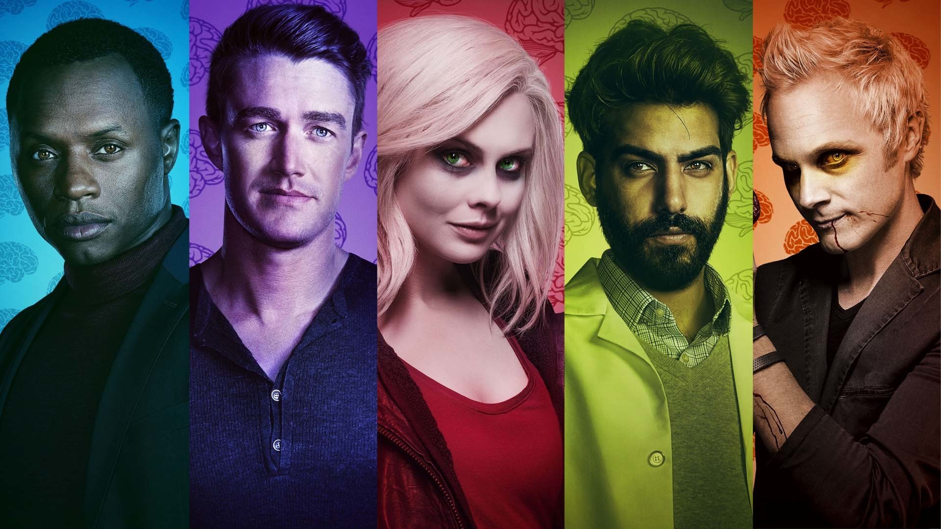 iZombie cast portrait HD Wallpaper