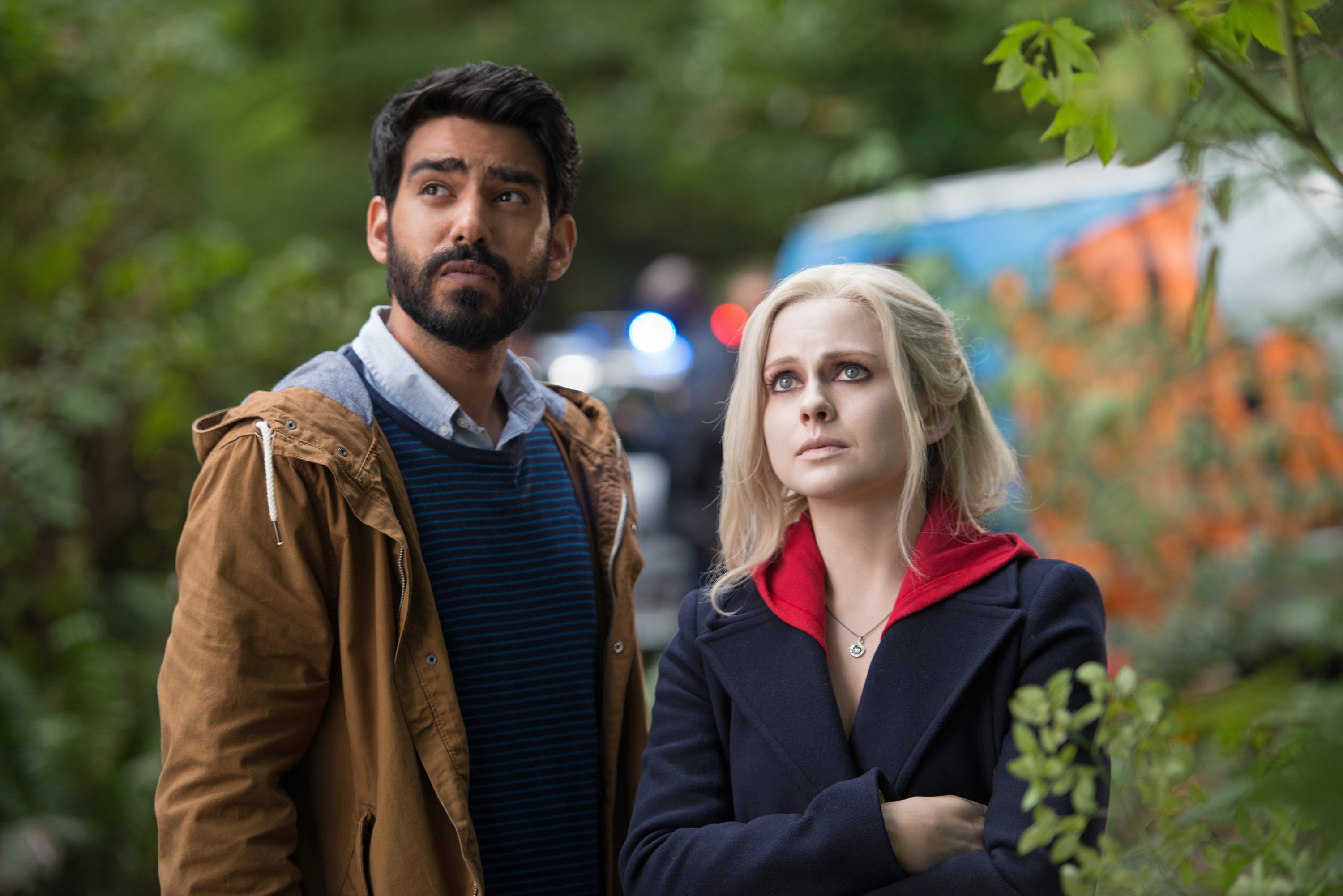 Rahul Kohli and Rose McIver in iZombie HD Wallpaper