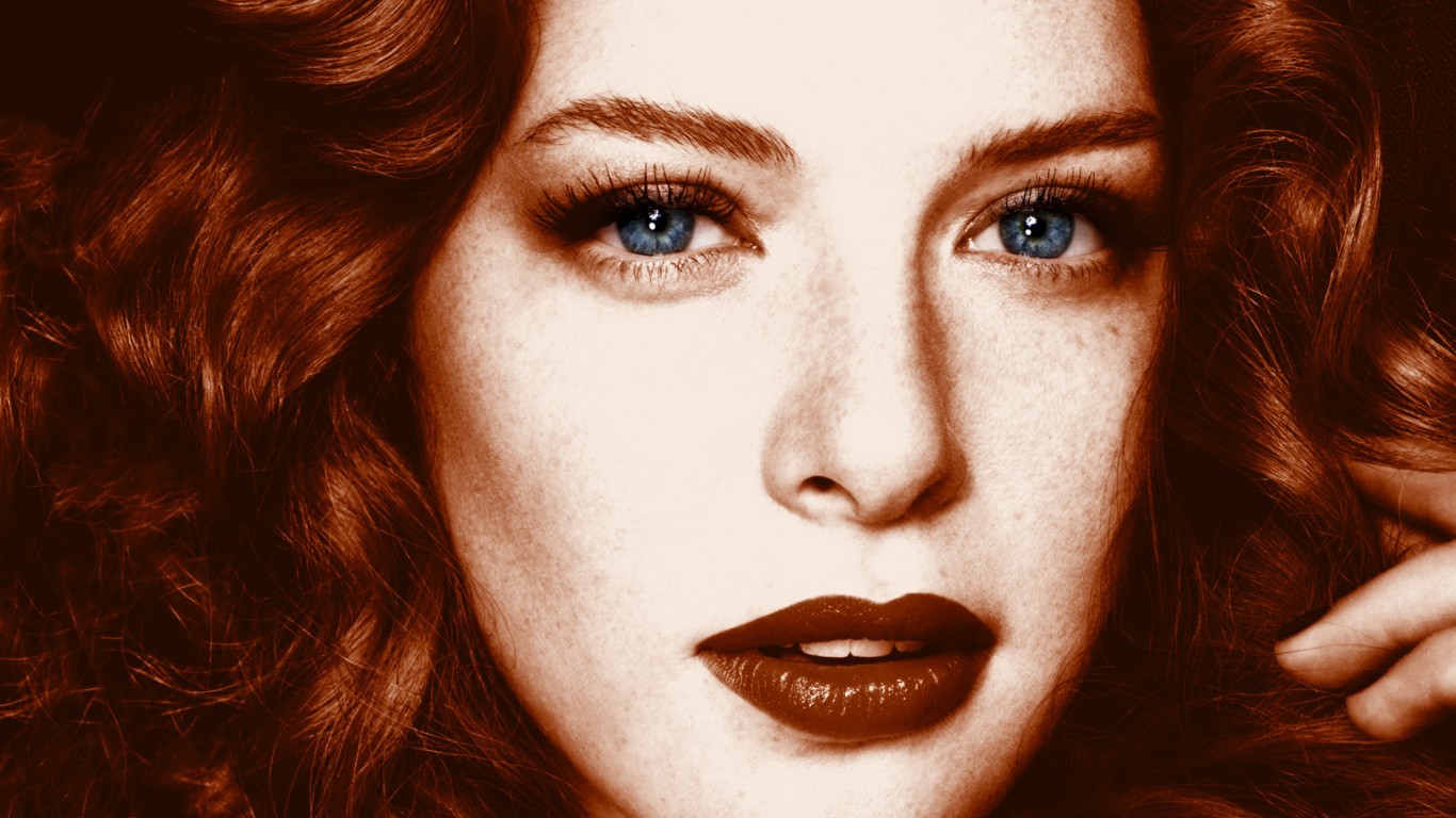 Rachelle Lefevre close-up portrait HD Wallpaper