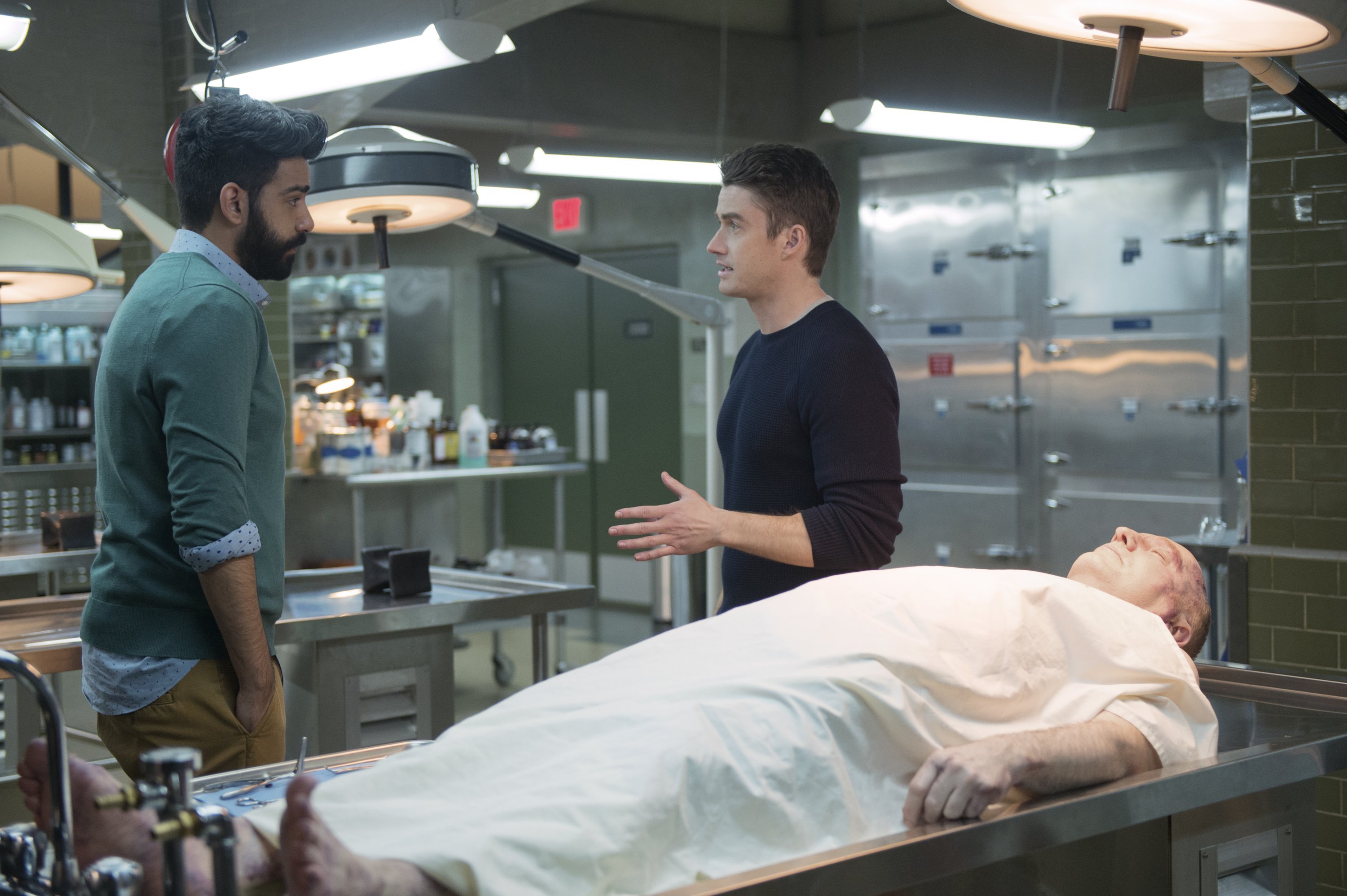Rahul Kohli in a morgue HD Wallpaper