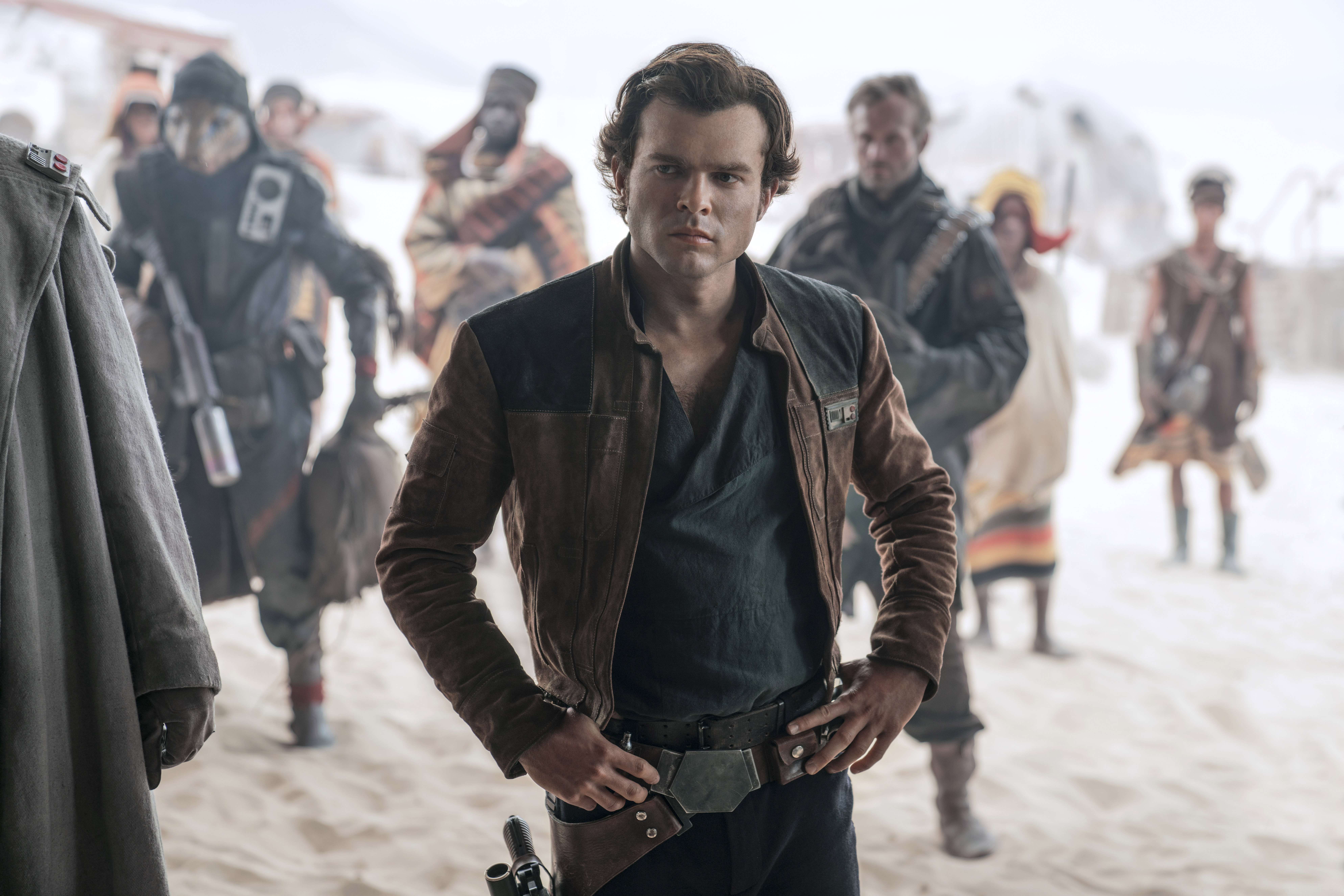 Alden Ehrenreich as Han Solo in Solo: A Star Wars Story HD Wallpaper