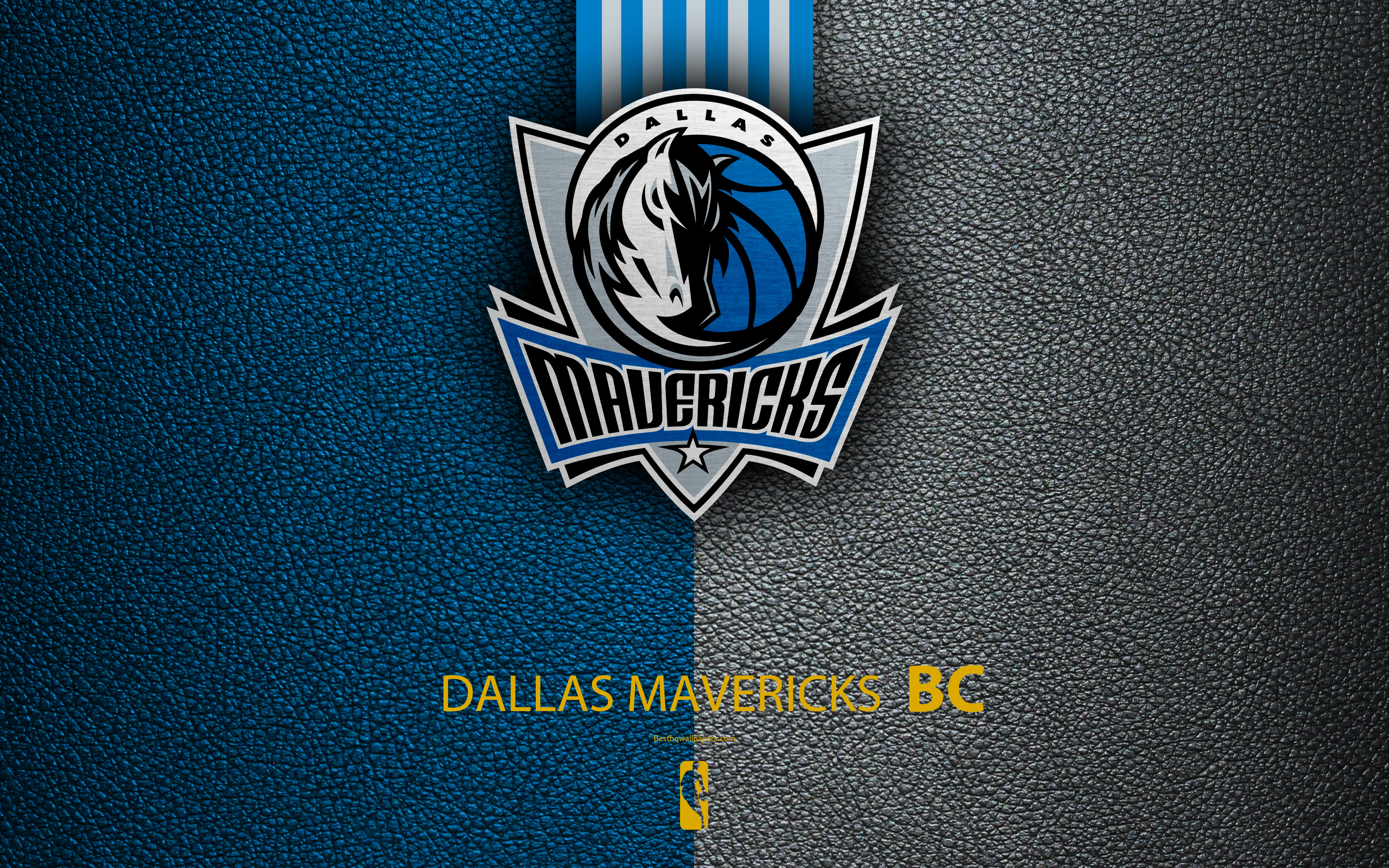 Dallas Mavericks Logo and Text HD Wallpaper