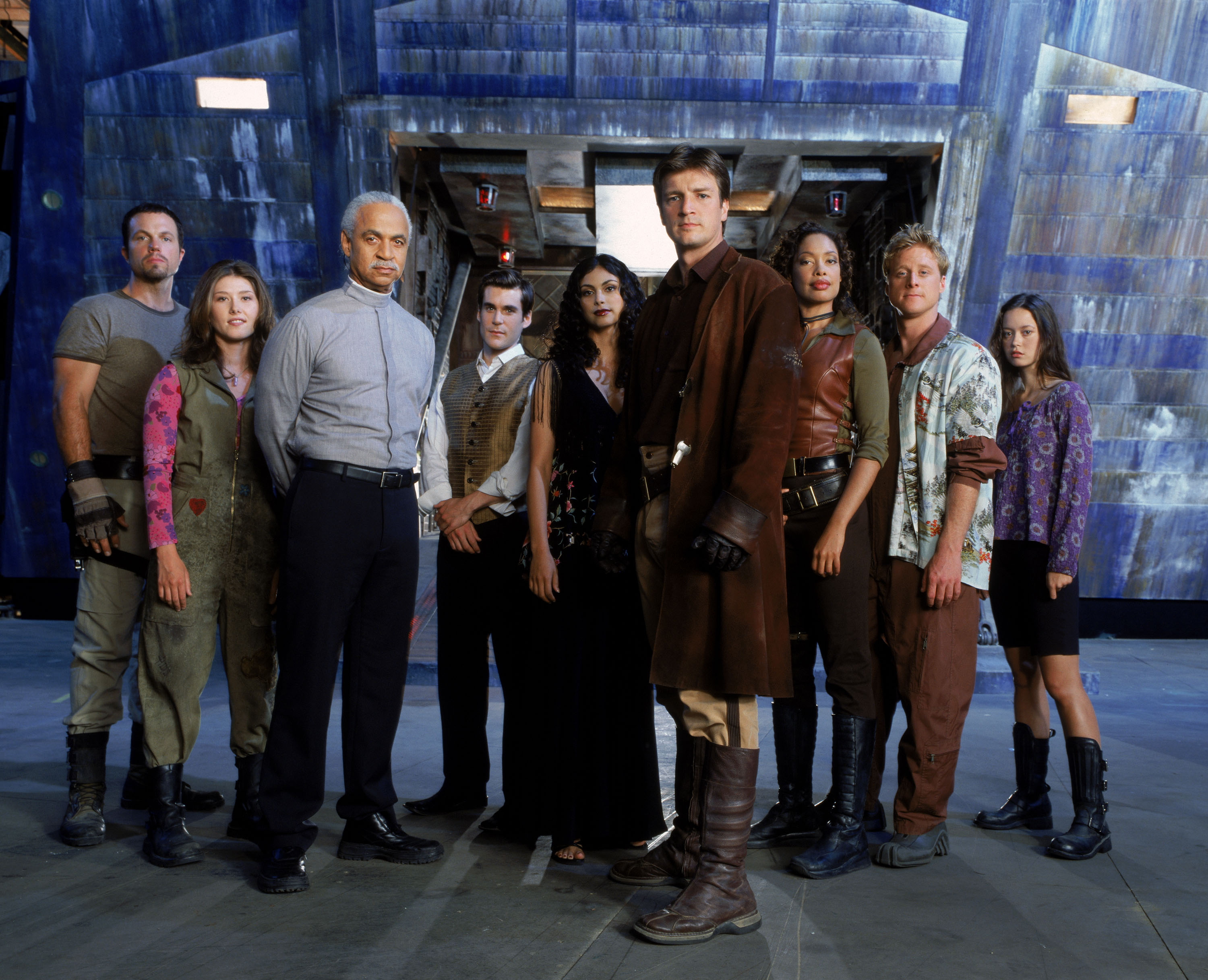 Gina Torres and cast of Firefly HD Wallpaper