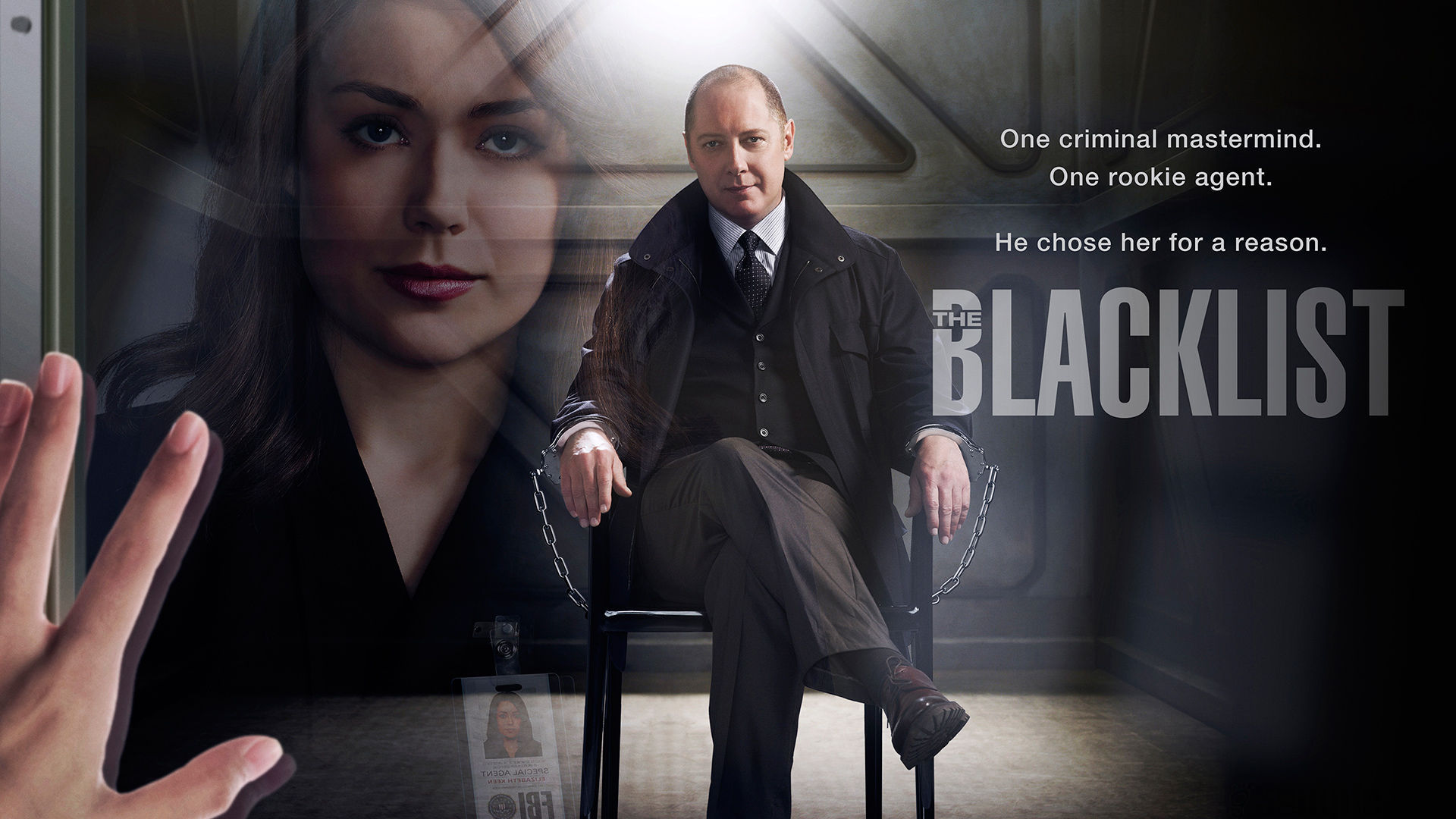 The Blacklist: One criminal mastermind. One rookie agent. HD Wallpaper