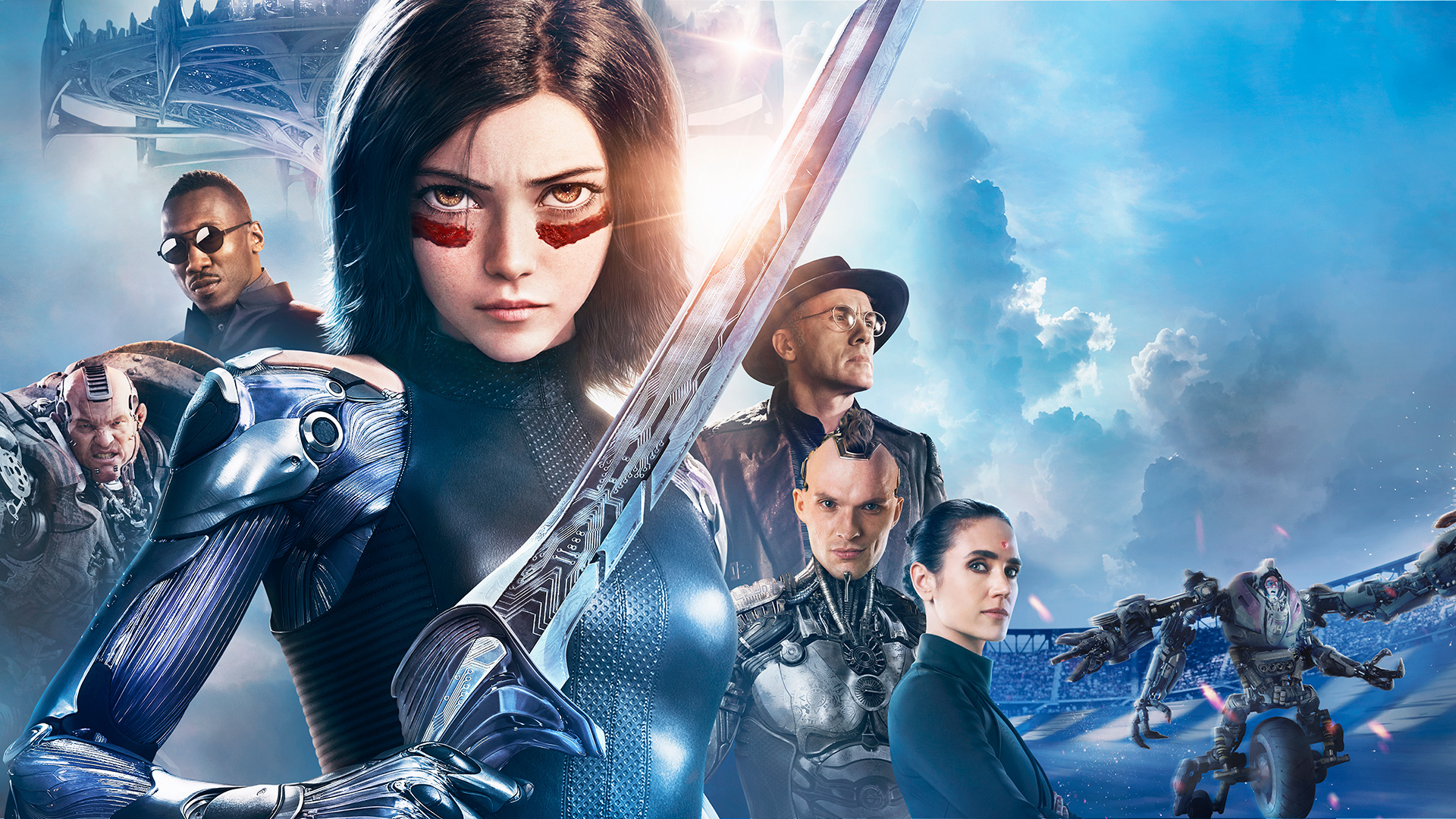 Alita: Battle Angel movie poster HD Wallpaper