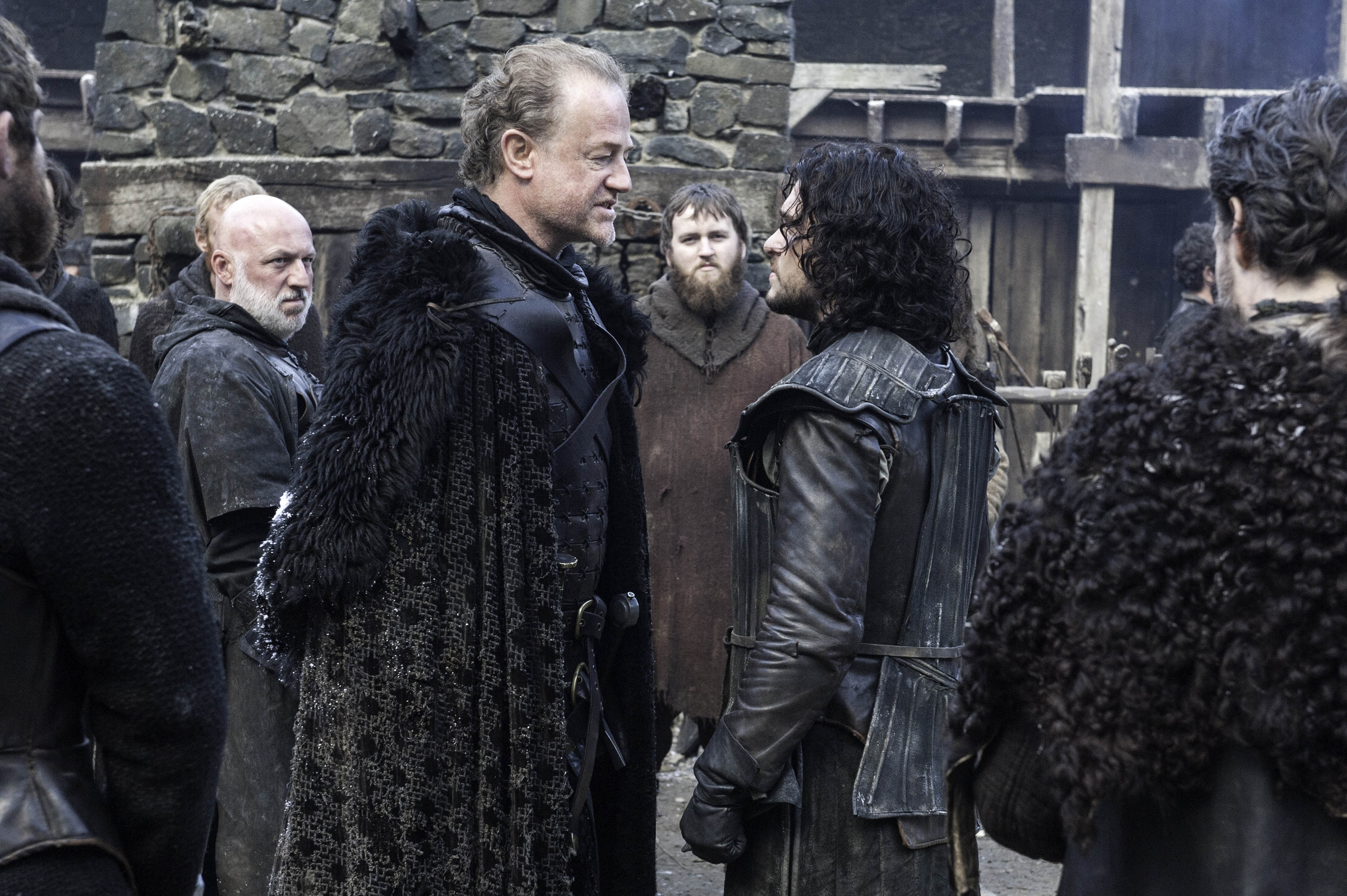 Owen Teale and Jon Snow from Game of Thrones HD Wallpaper