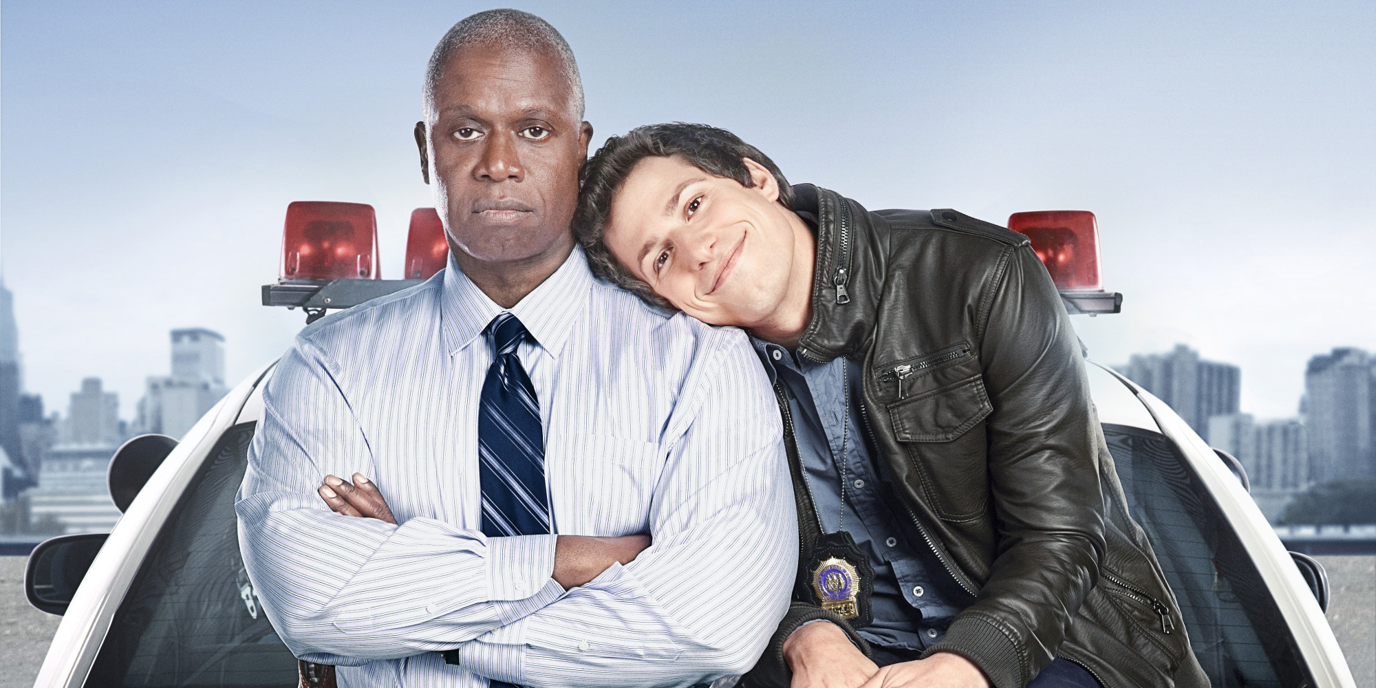 Captain Holt and Jake Peralta from Brooklyn Nine-Nine HD Wallpaper