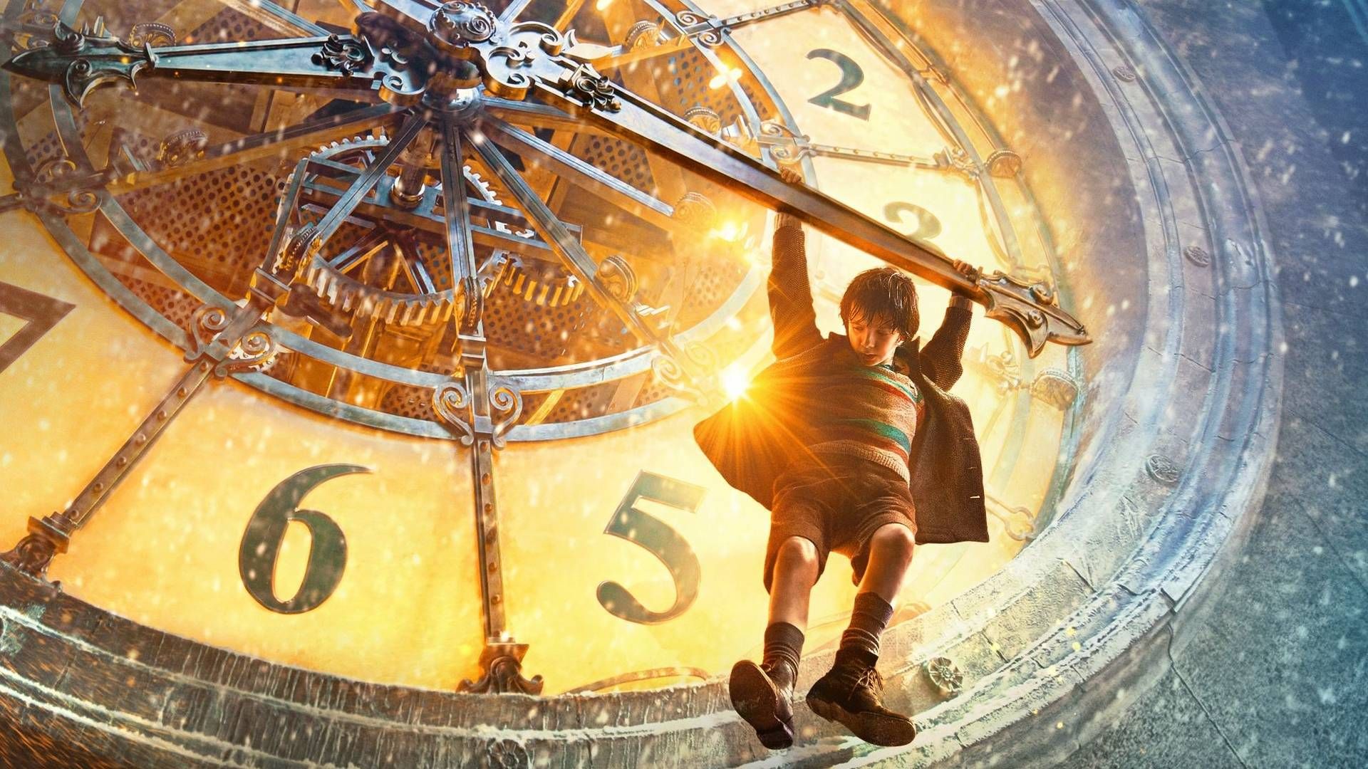 Asa Butterfield on a Clock HD Wallpaper