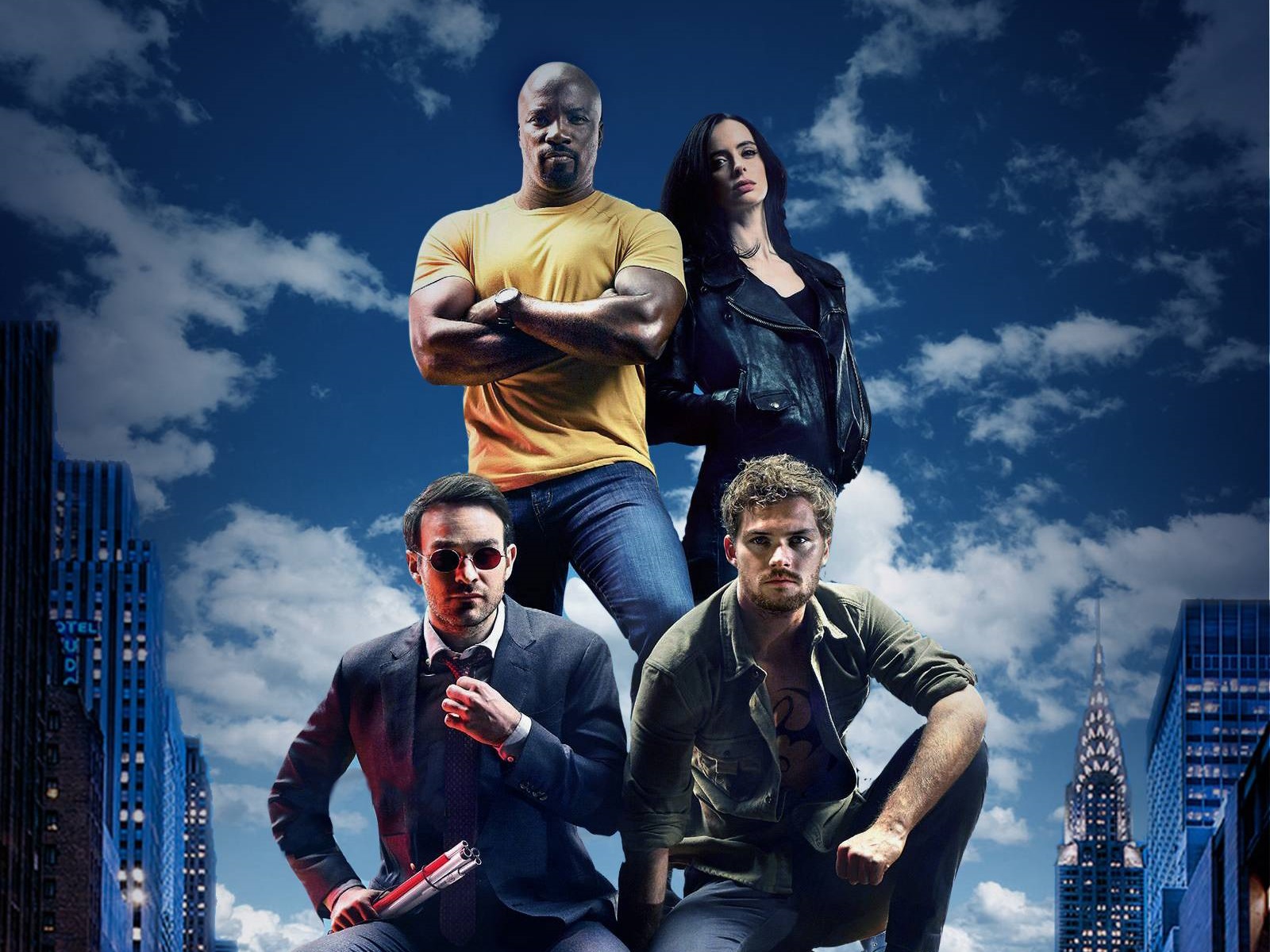 The Defenders from Marvel's The Defenders HD Wallpaper