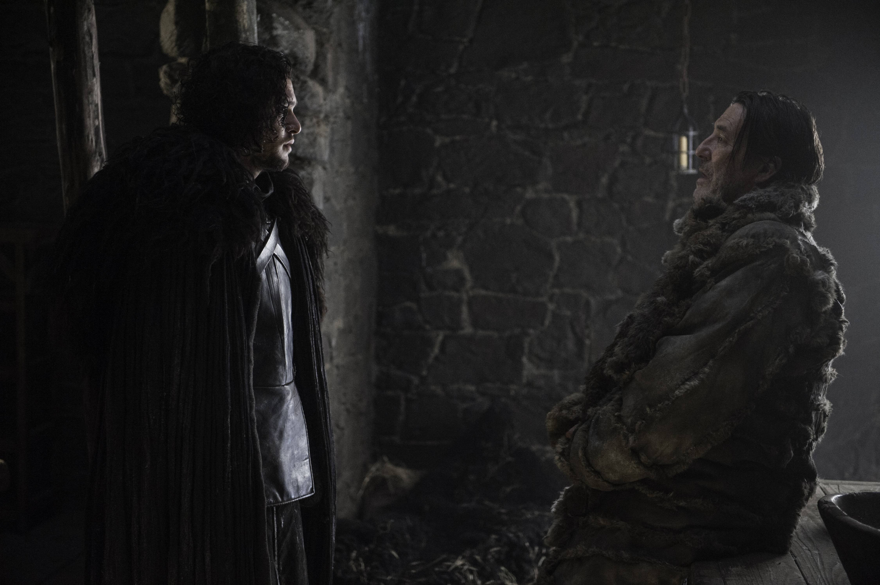 Jon Snow and Mance Rayder from Game of Thrones HD Wallpaper