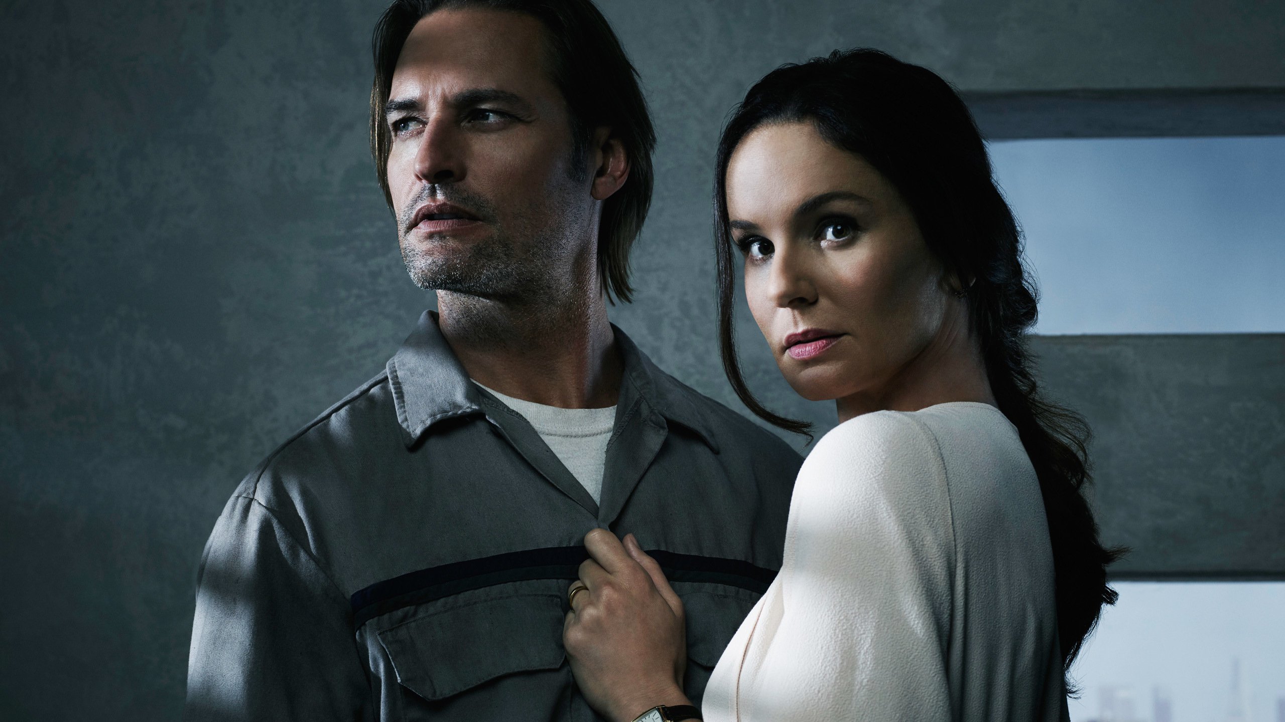 Josh Holloway and Sarah Wayne Callies HD Wallpaper