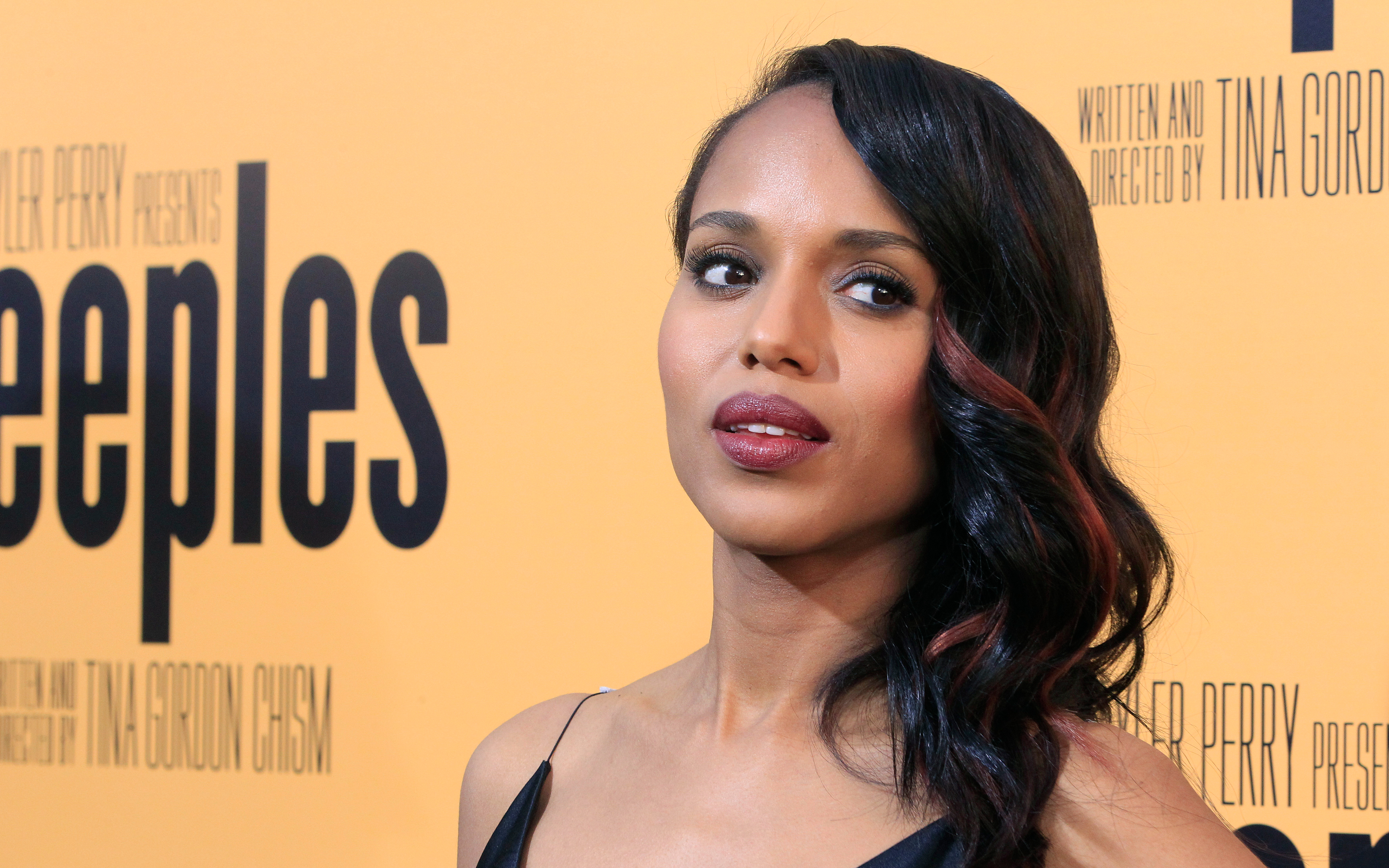 Kerry Washington at The Prom premiere HD Wallpaper