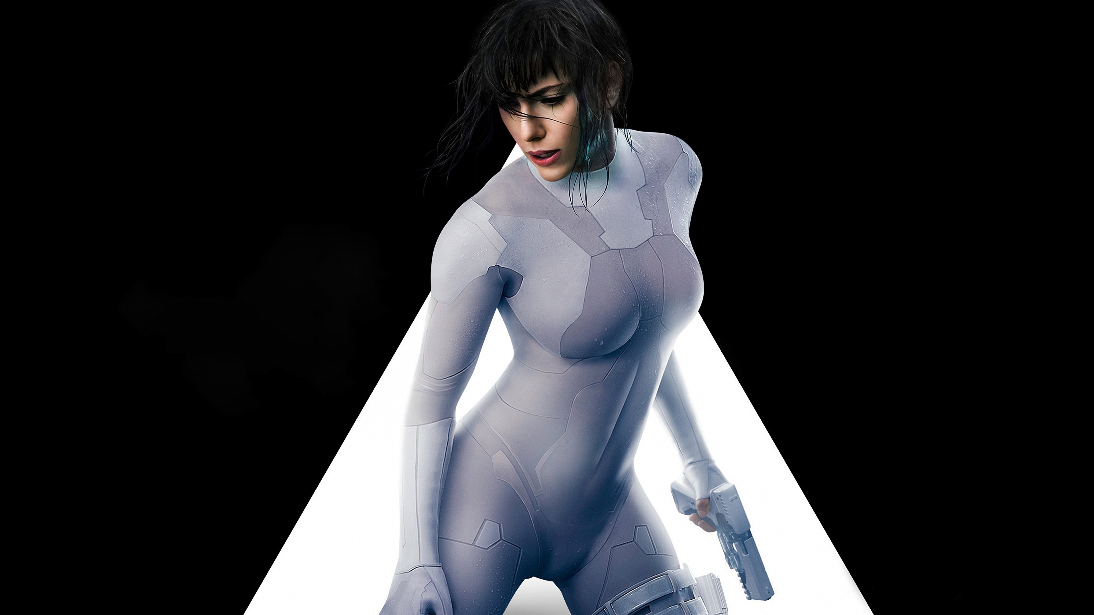 Major Mira Killian from Ghost in the Shell HD Wallpaper
