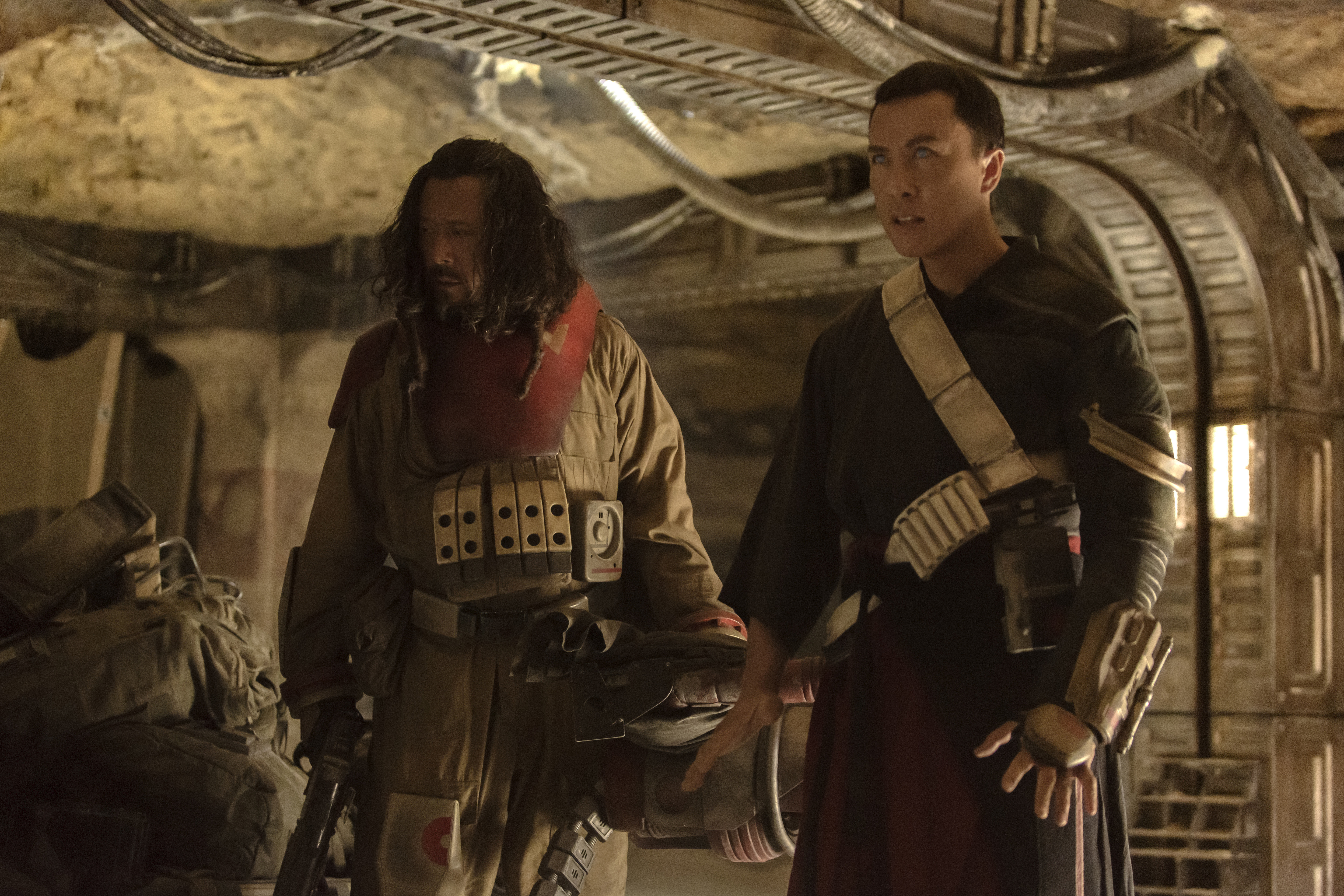 Chirrut Imwe and Baze Malbus from Rogue One HD Wallpaper