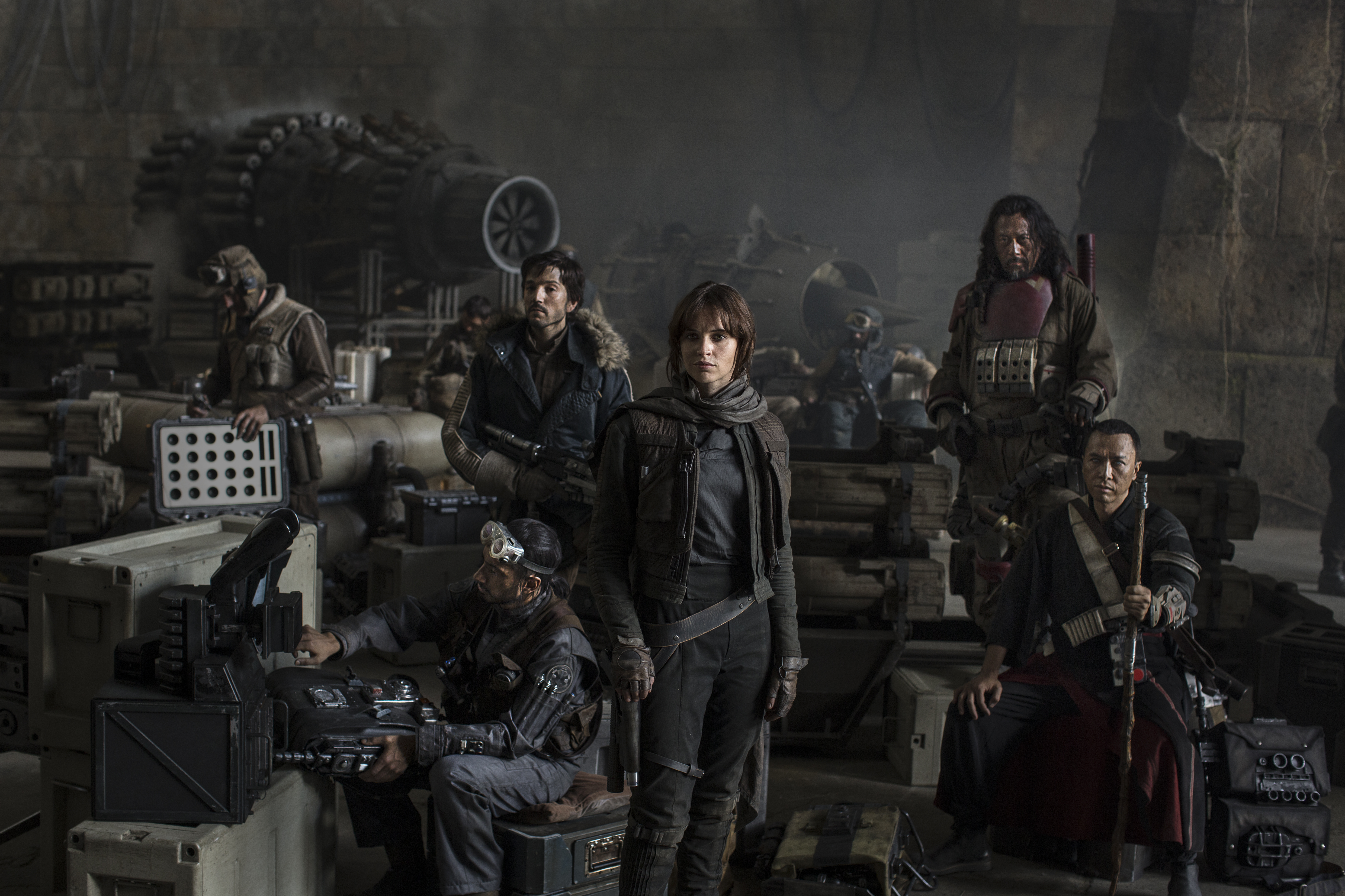 Donnie Yen and cast from Rogue One HD Wallpaper