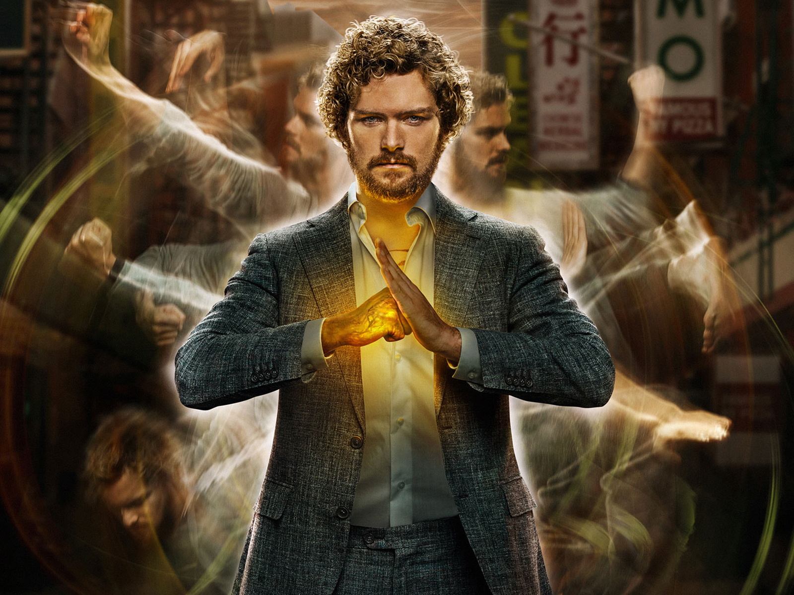 Finn Jones as Iron Fist HD Wallpaper