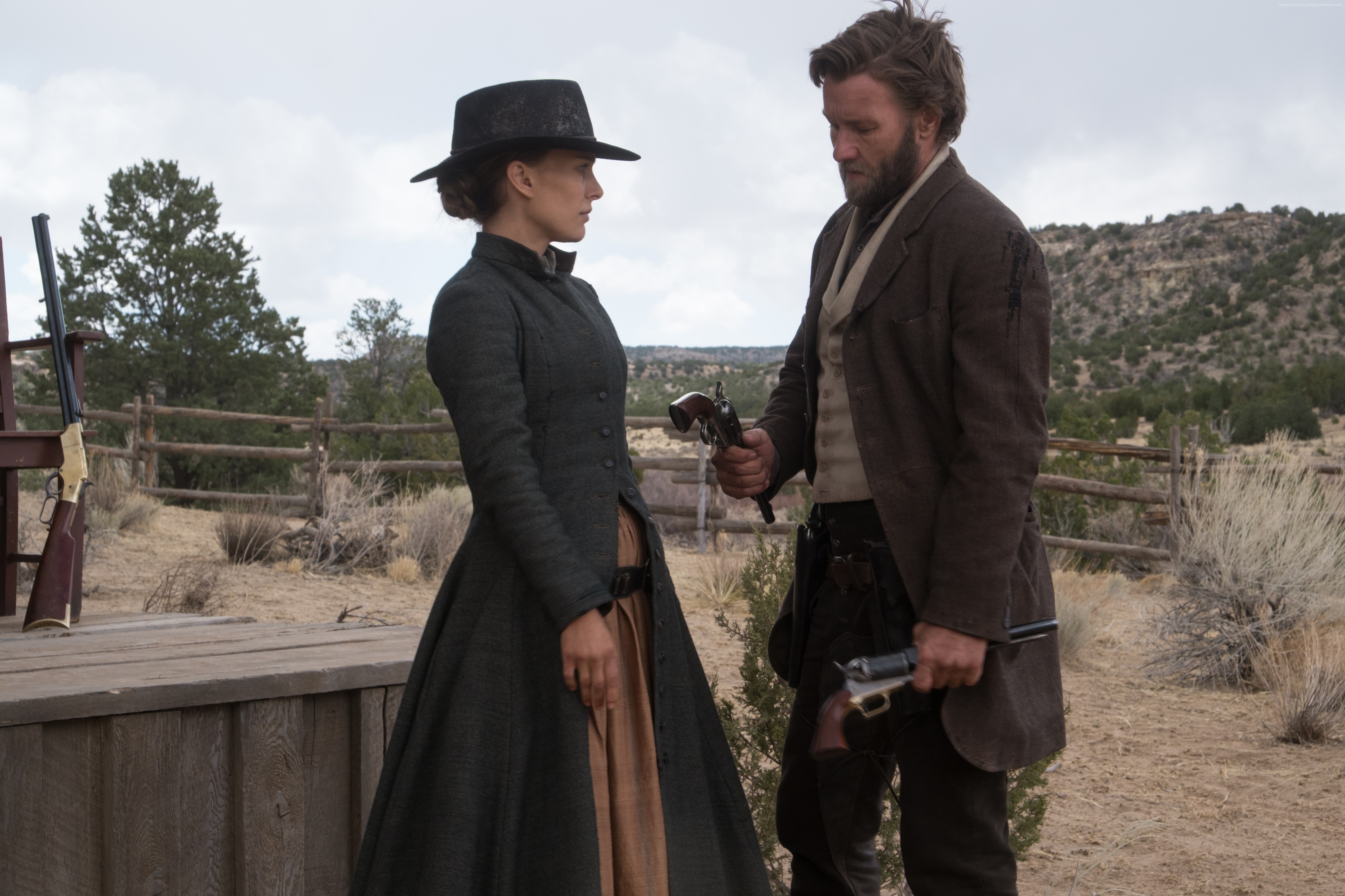 Joel Edgerton and Natalie Portman in Western HD Wallpaper
