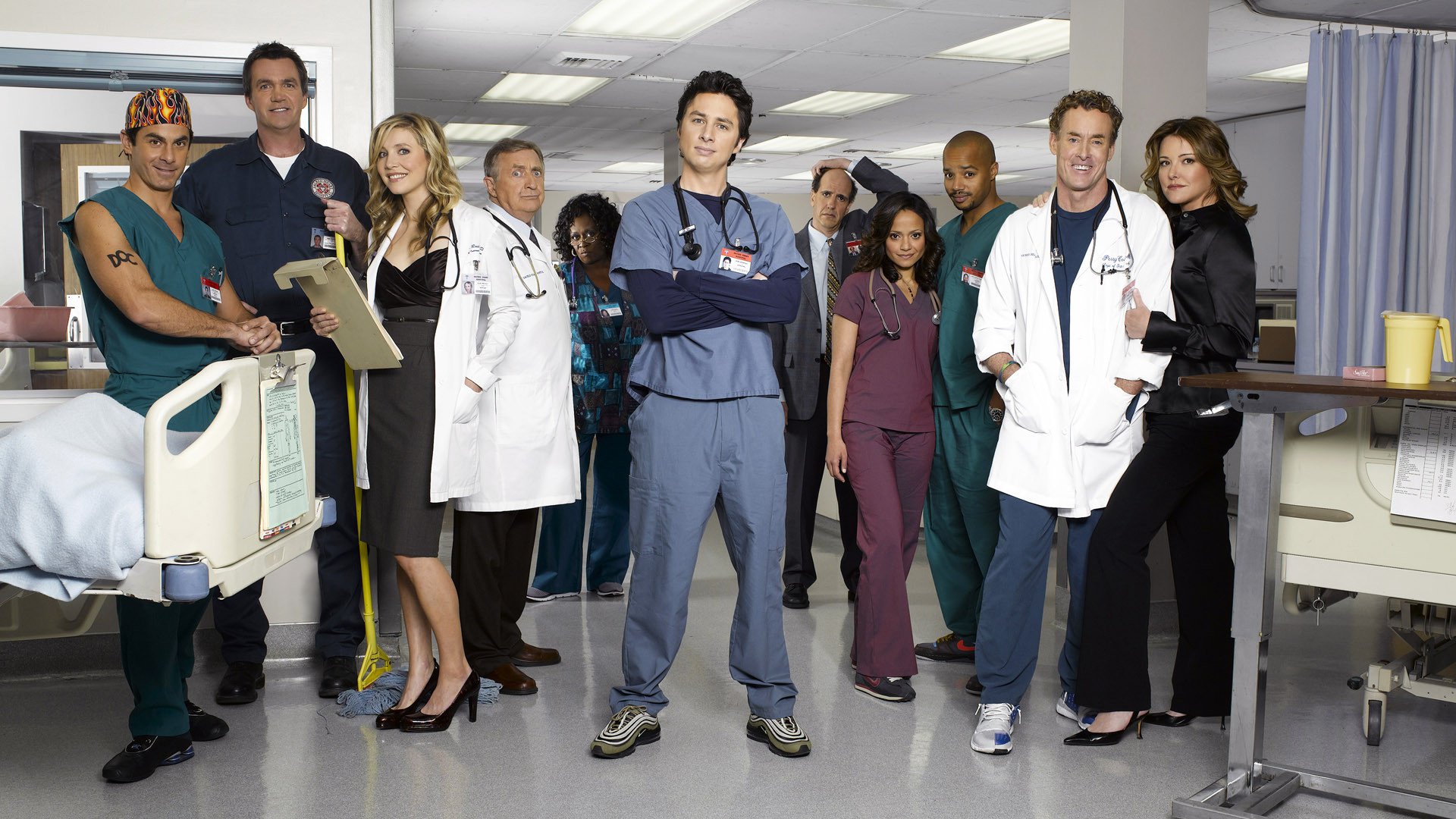 Scrubs Cast HD Wallpaper