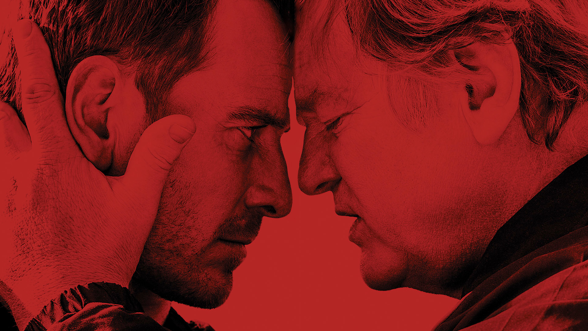 Brendan Gleeson and Michael Fassbender close up HD Wallpaper