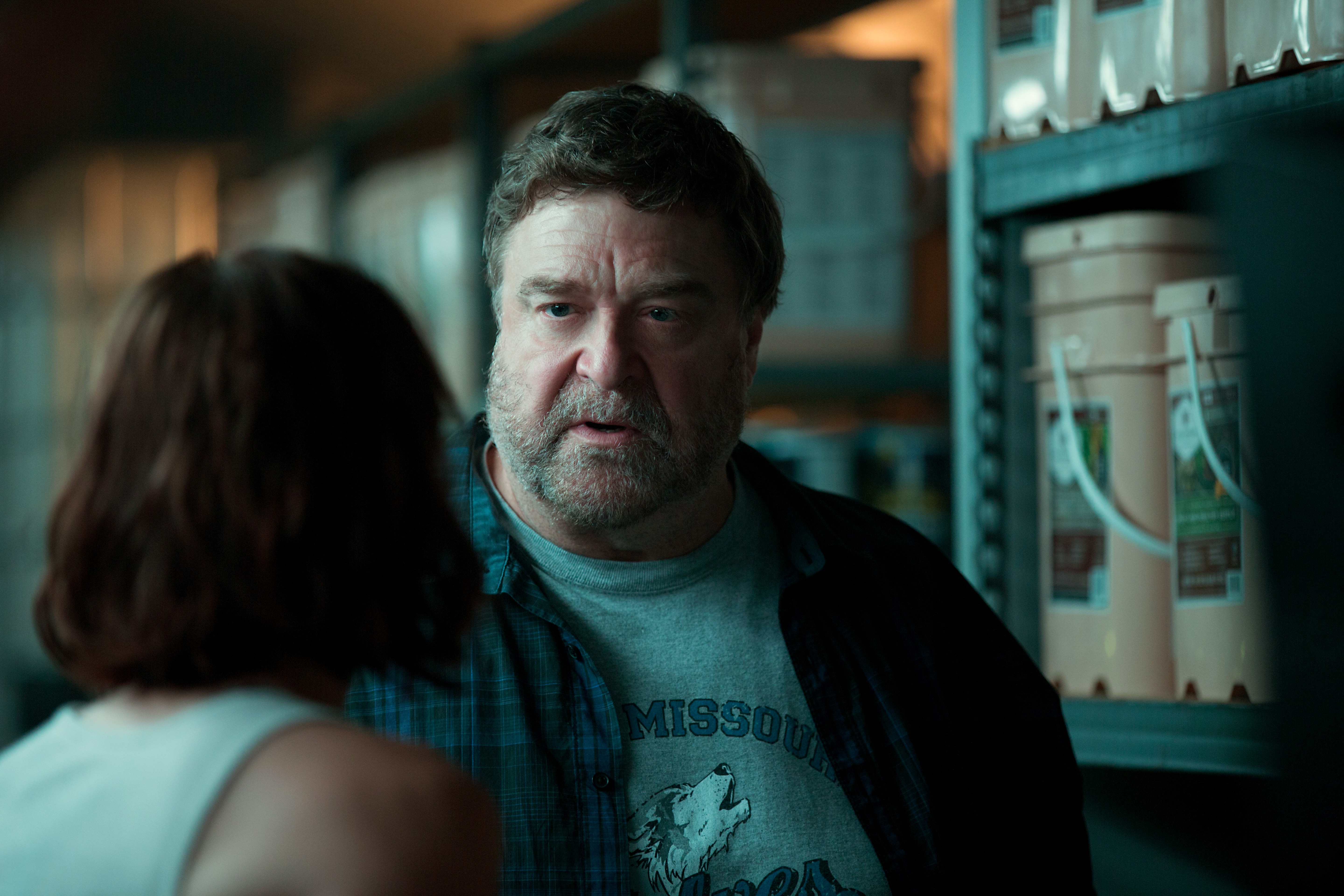John Goodman in a warehouse HD Wallpaper