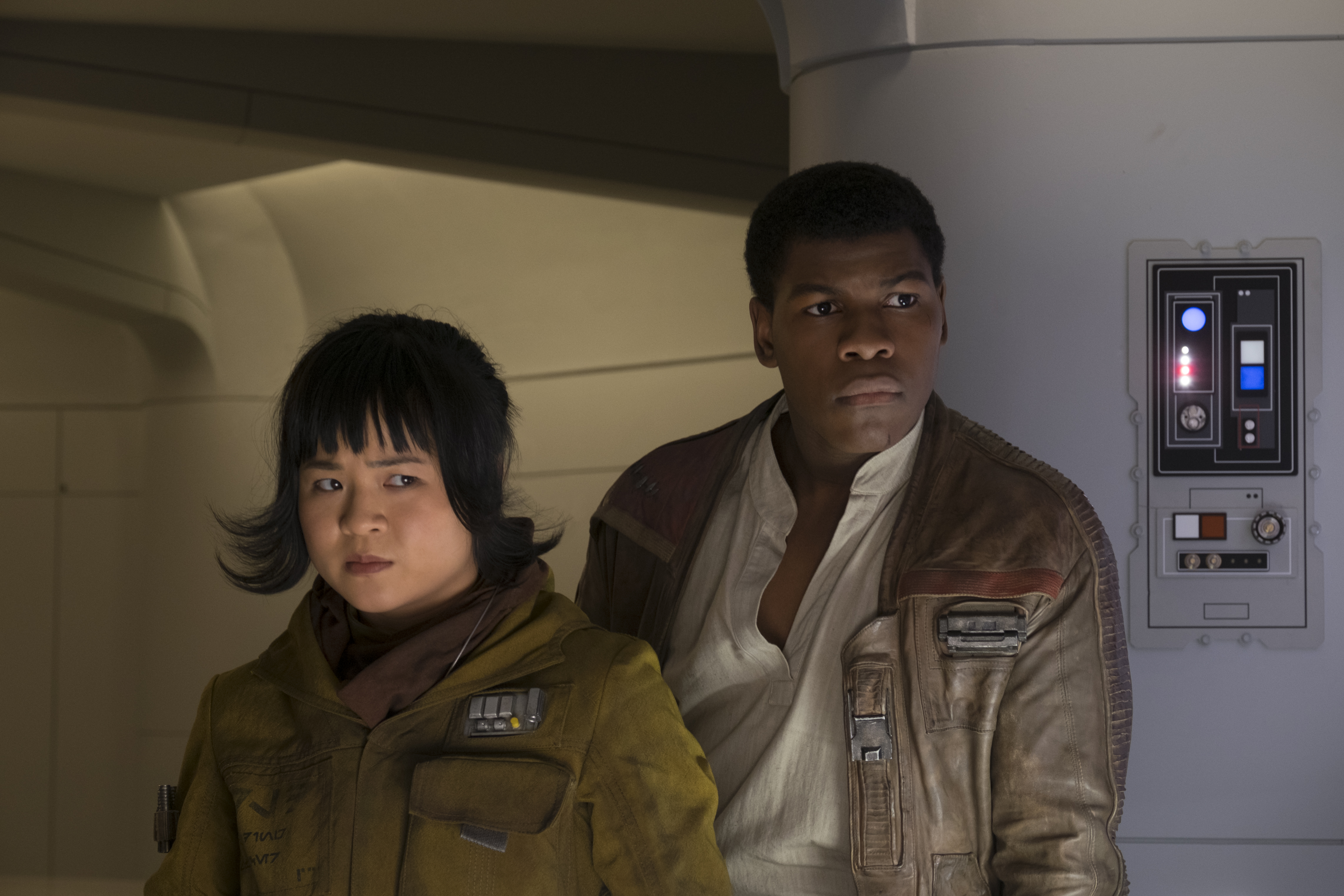 Rose Tico and Finn from Star Wars HD Wallpaper